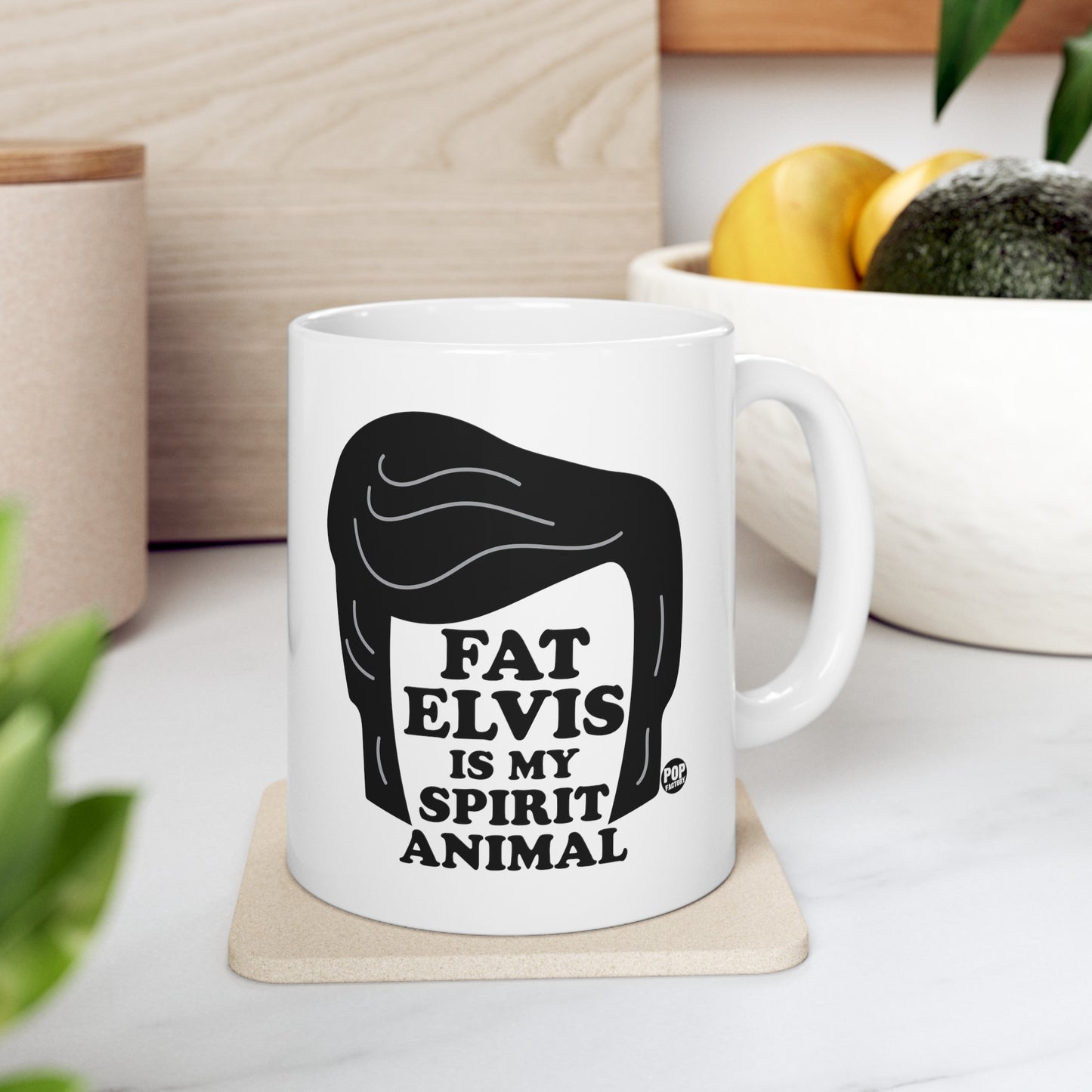 Fat Elvis Mug