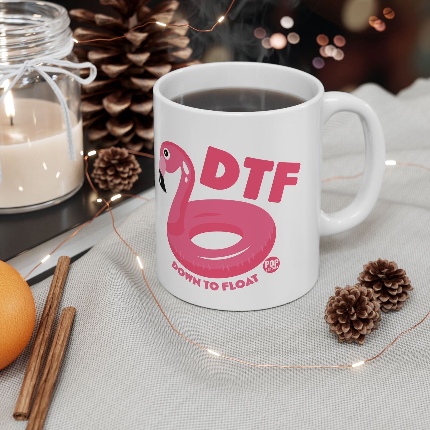 DTF Down To Float Mug