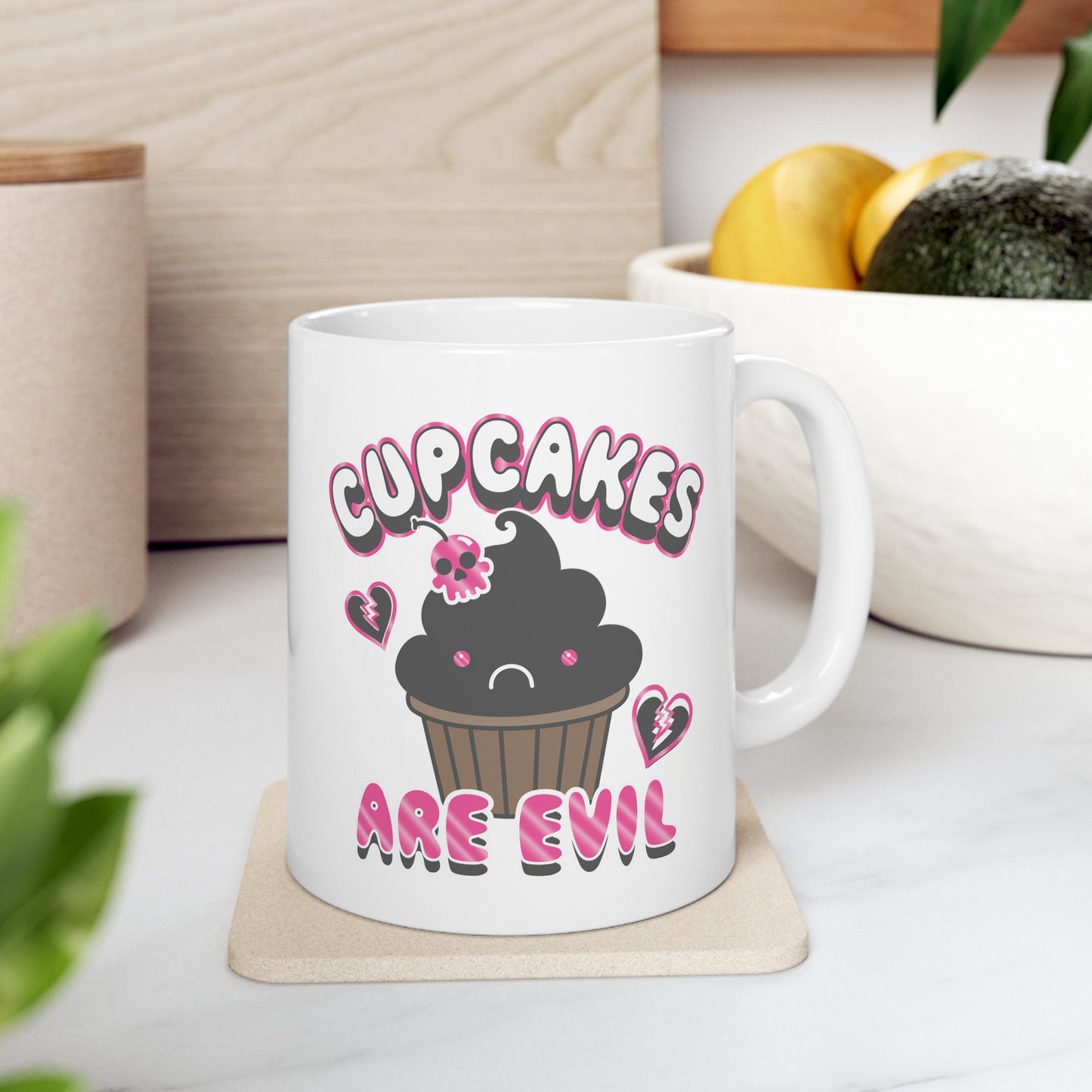 Cupcakes Are Evil Mug