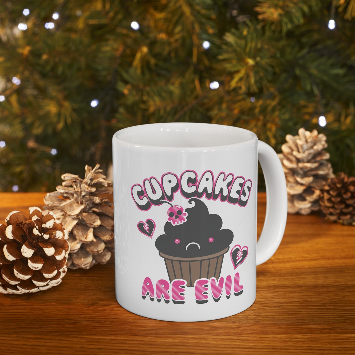 Cupcakes Are Evil Mug