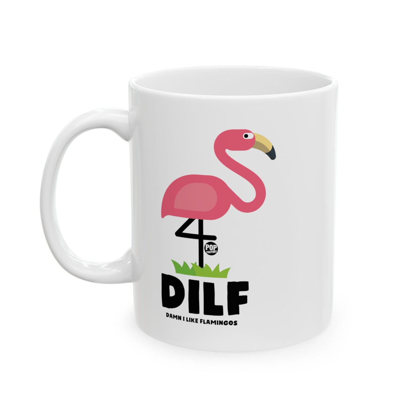 DILF Flamingos Mug