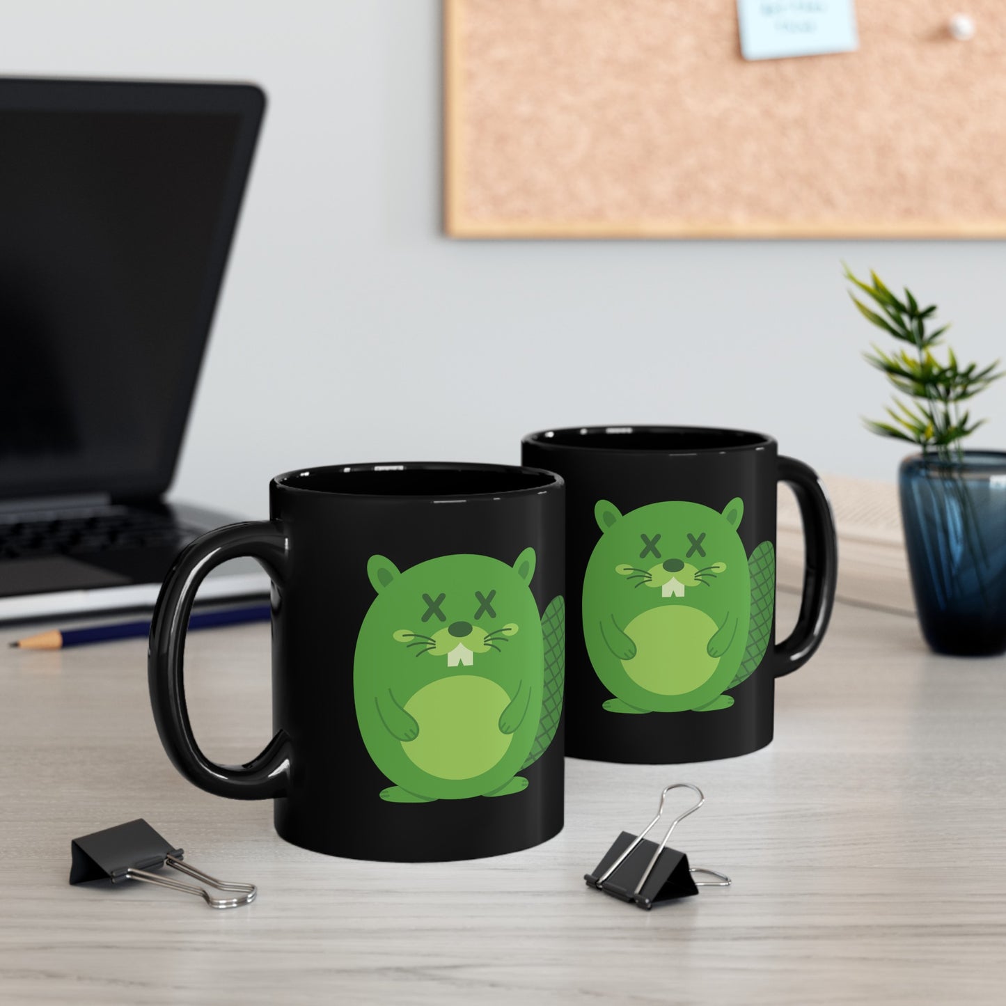 Deadimals Beaver Mug - Halloween Edition