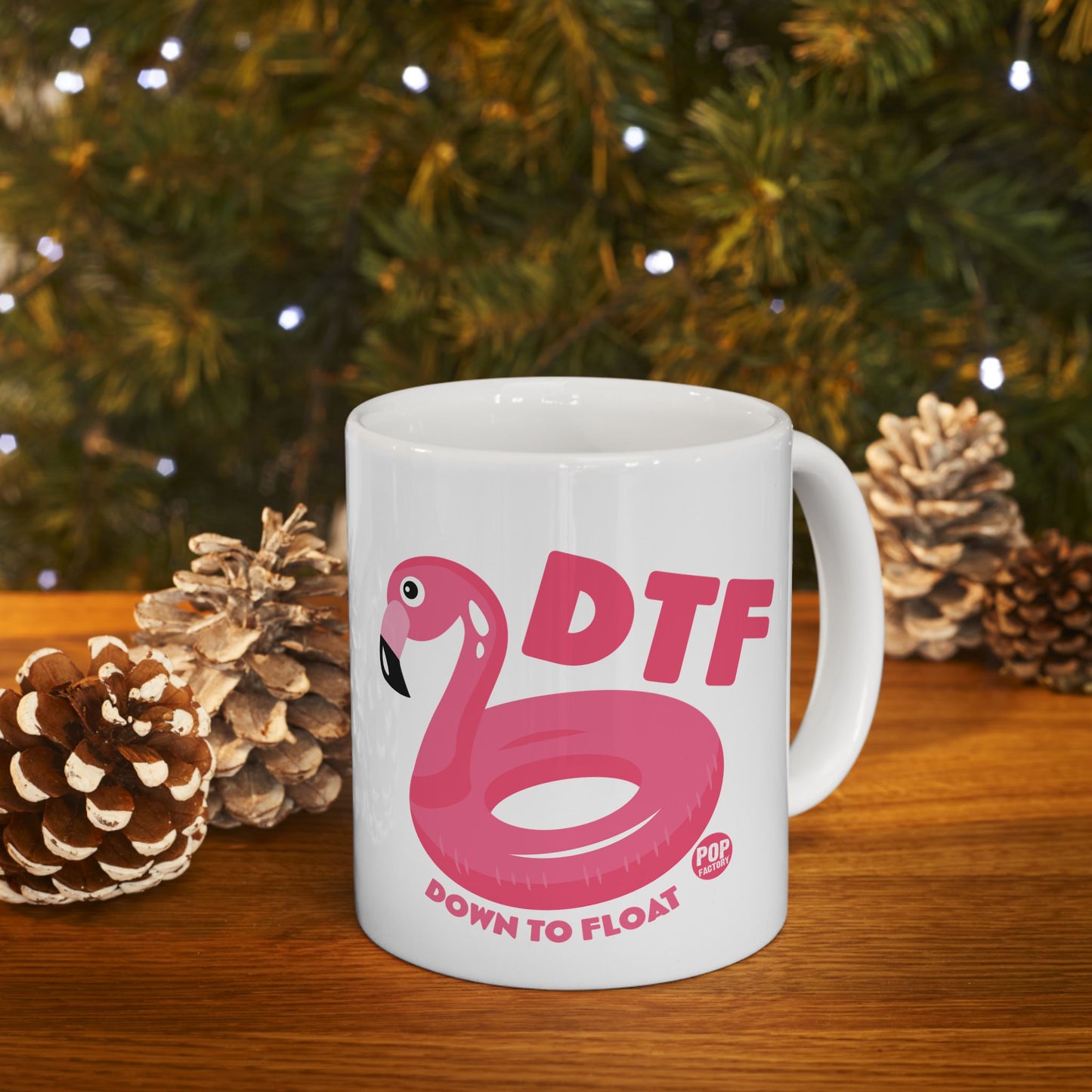 DTF Down To Float Mug