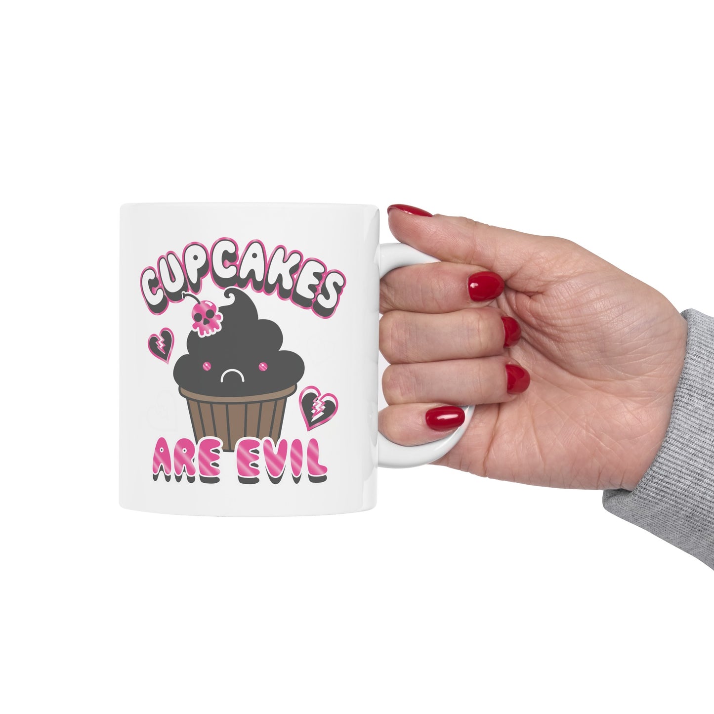 Cupcakes Are Evil Mug