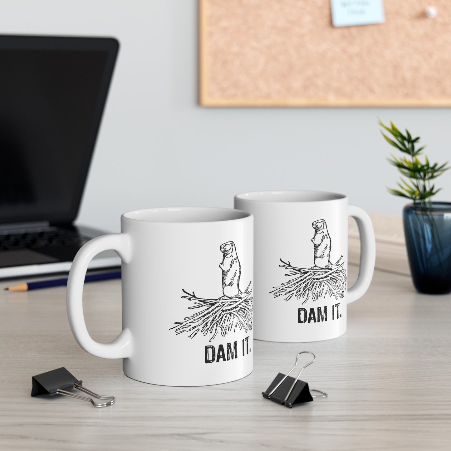 Dam It Beaver Mug