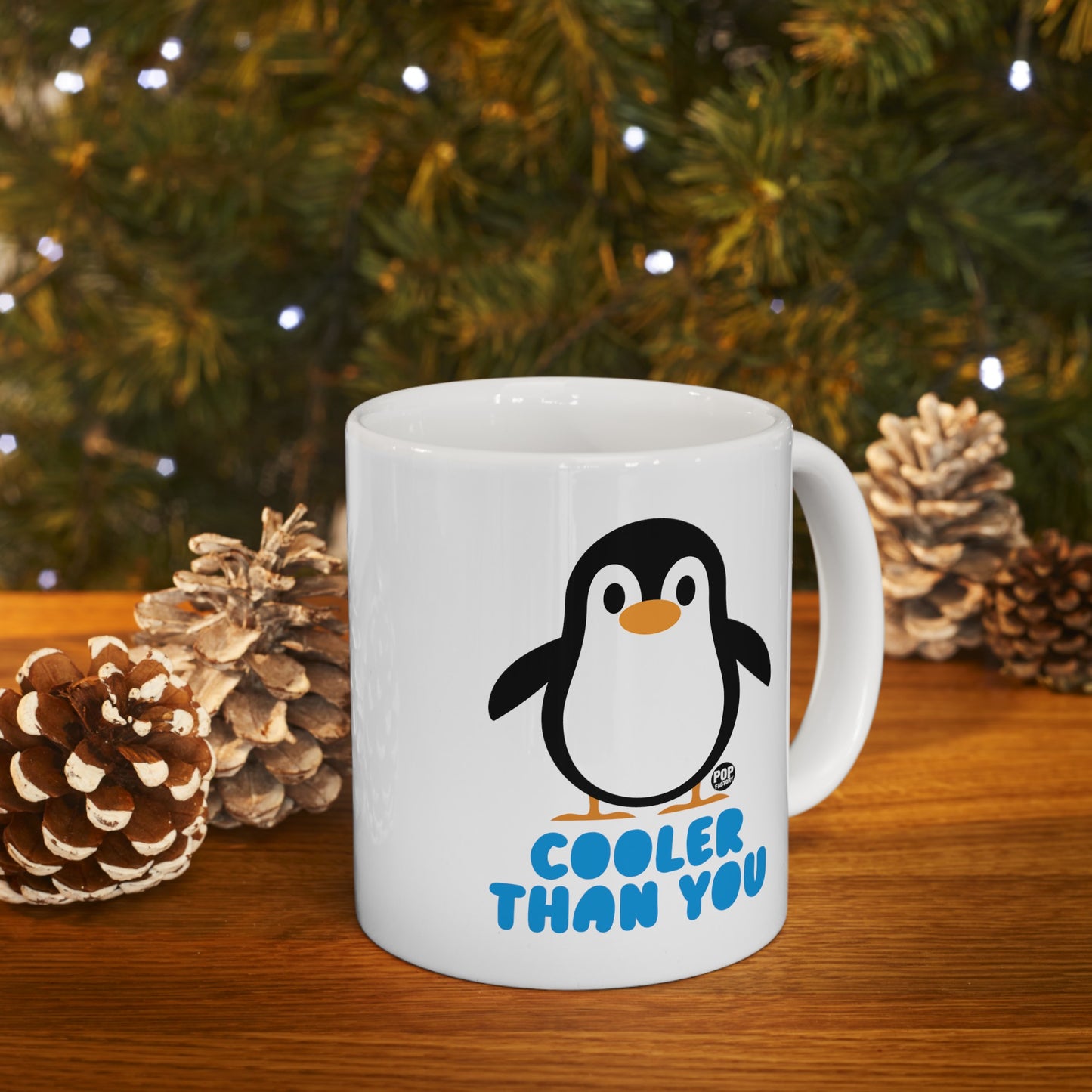 Cooler Than You Penguin Mug