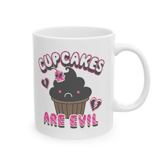 Cupcakes Are Evil Mug