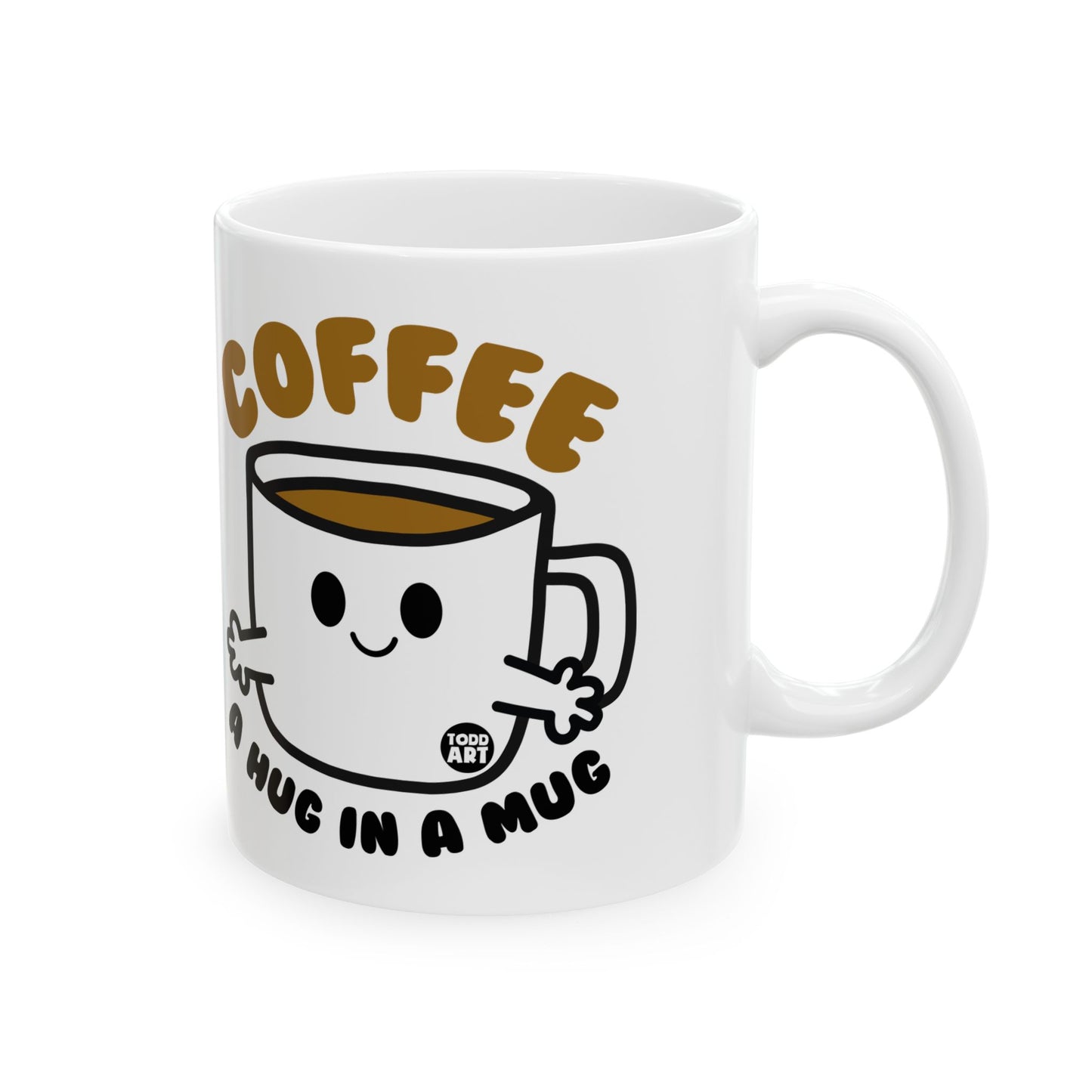 Coffee Hug in a Mug, Cute Coffee Lover Mug Gift