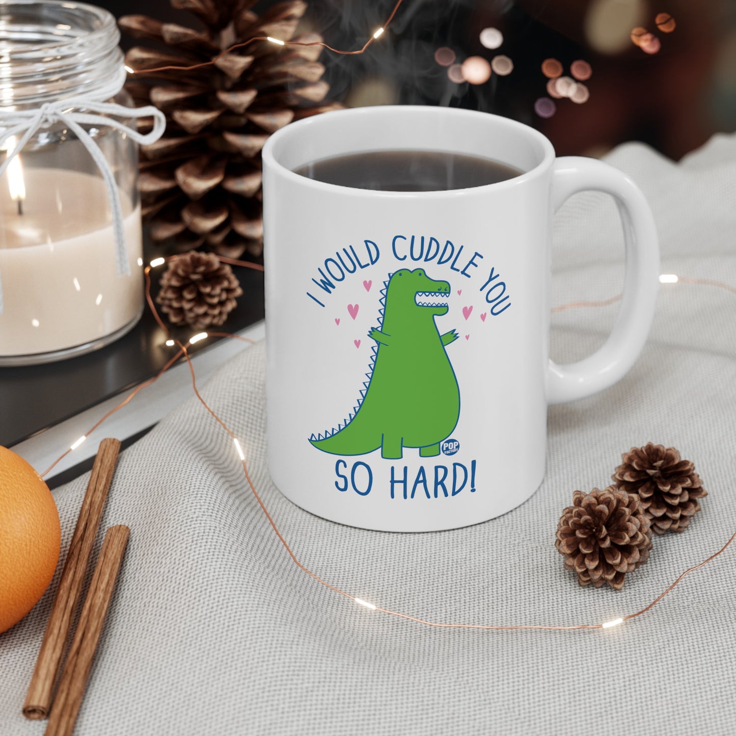 Cuddle You Dinosaur Mug