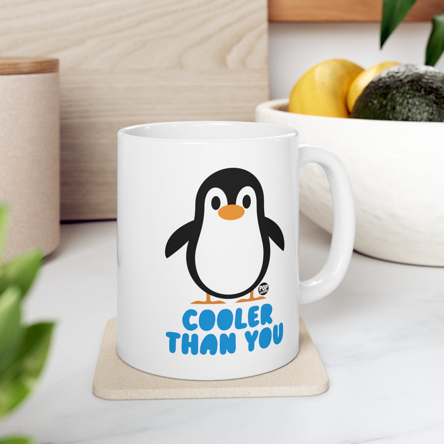 Cooler Than You Penguin Mug