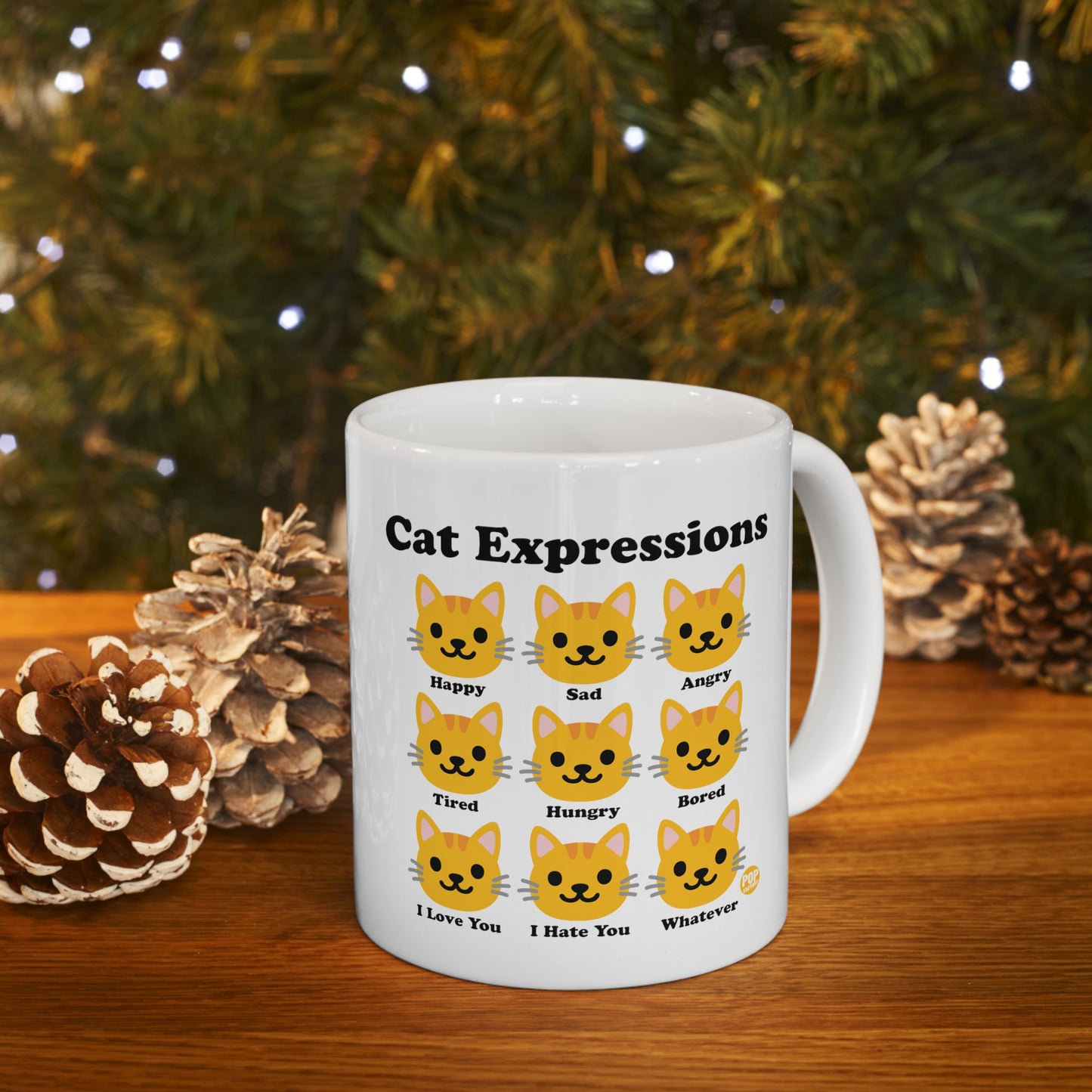 Cat Expressions Mug