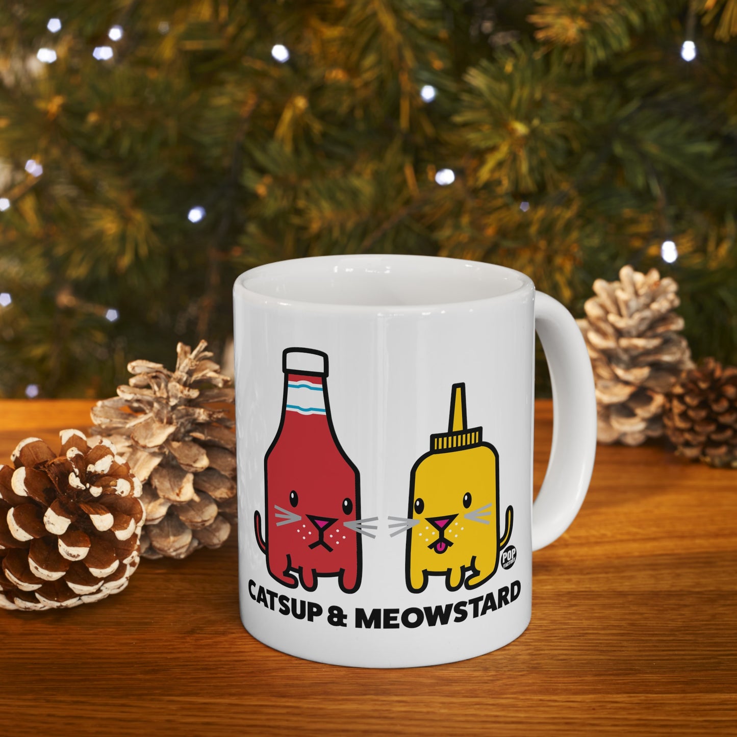 Catsup And Meowstard Mug