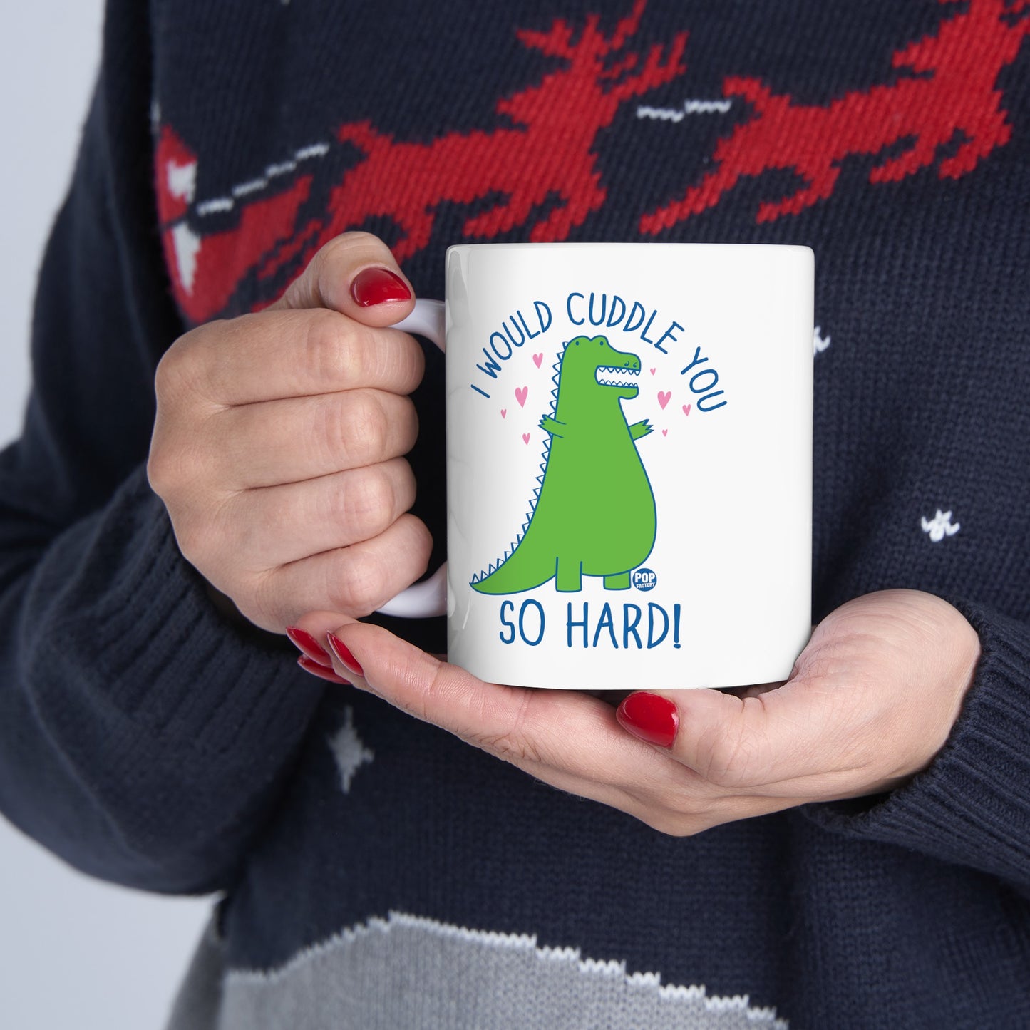 Cuddle You Dinosaur Mug