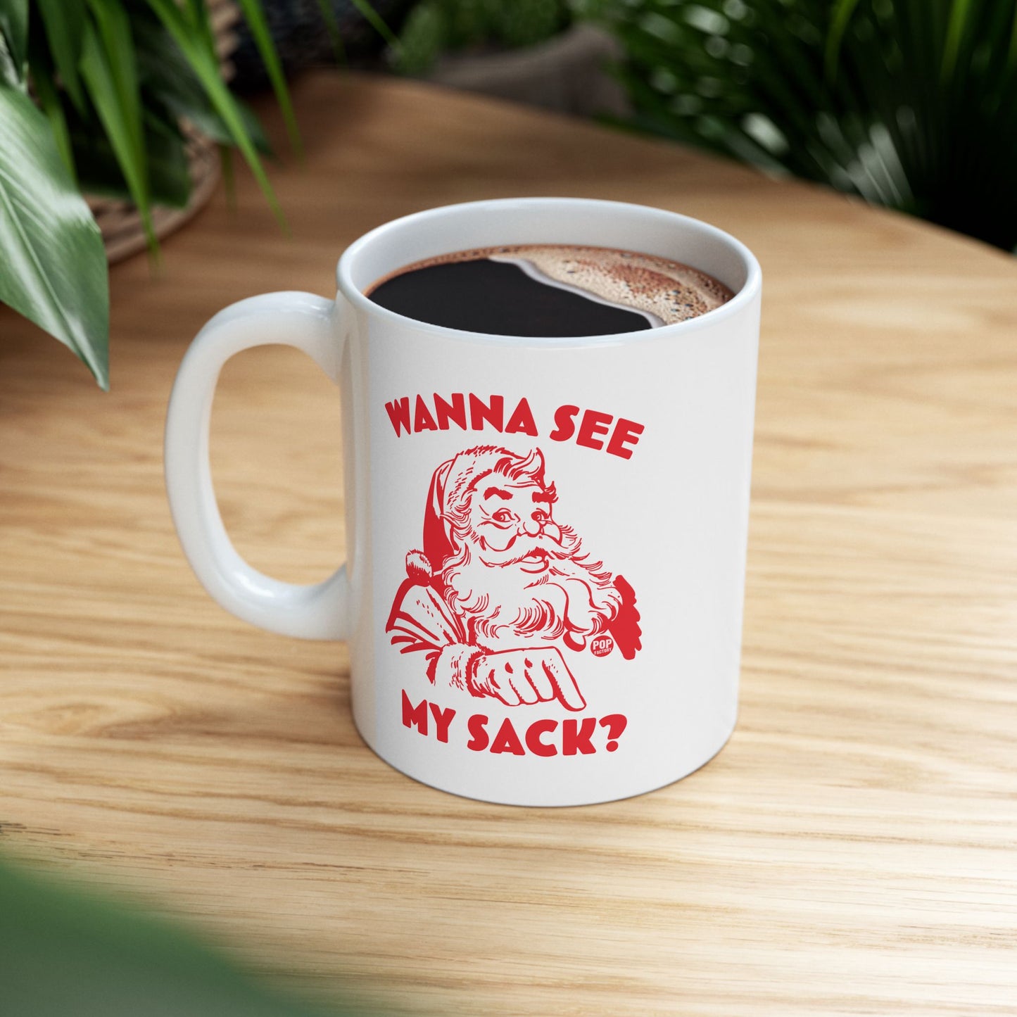 Santa Wanna See My Sack Mug