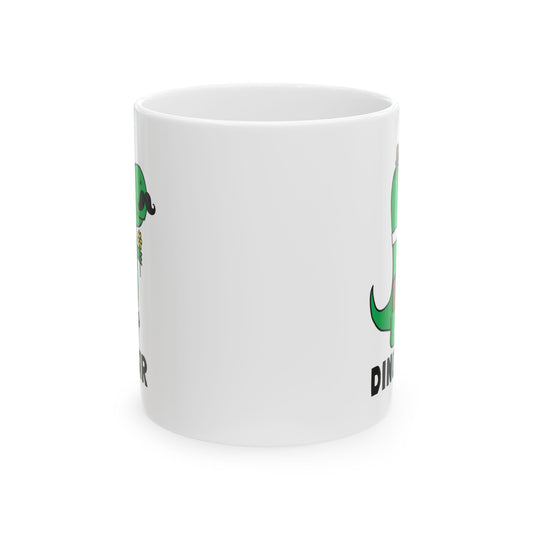 dino mug, dinosaur coffee cup, gentleman dinosaur mug, funny dino gift, mustache mug, tie coffee cup, dino humor, funny mug for men, stupidmug, pop factory, dinosaur lover gift, teacher dino mug, classy dino cup, 11oz novelty mug