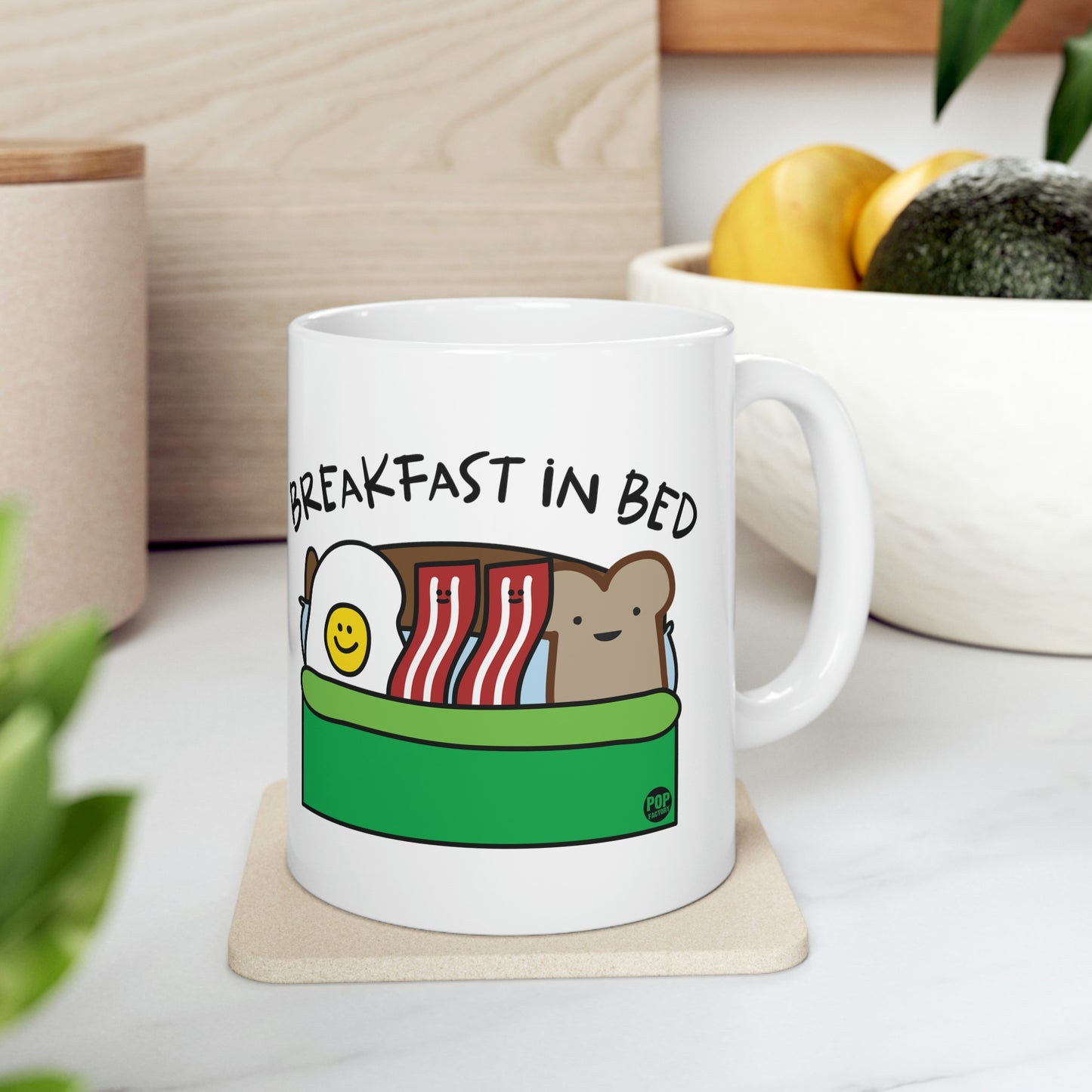 BREAKFAST IN BED COFFEE MUG