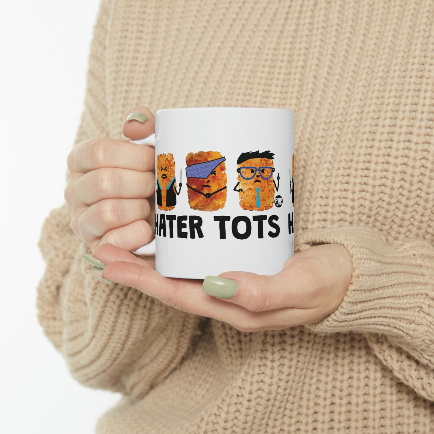 HATER TOTS COFFEE MUG