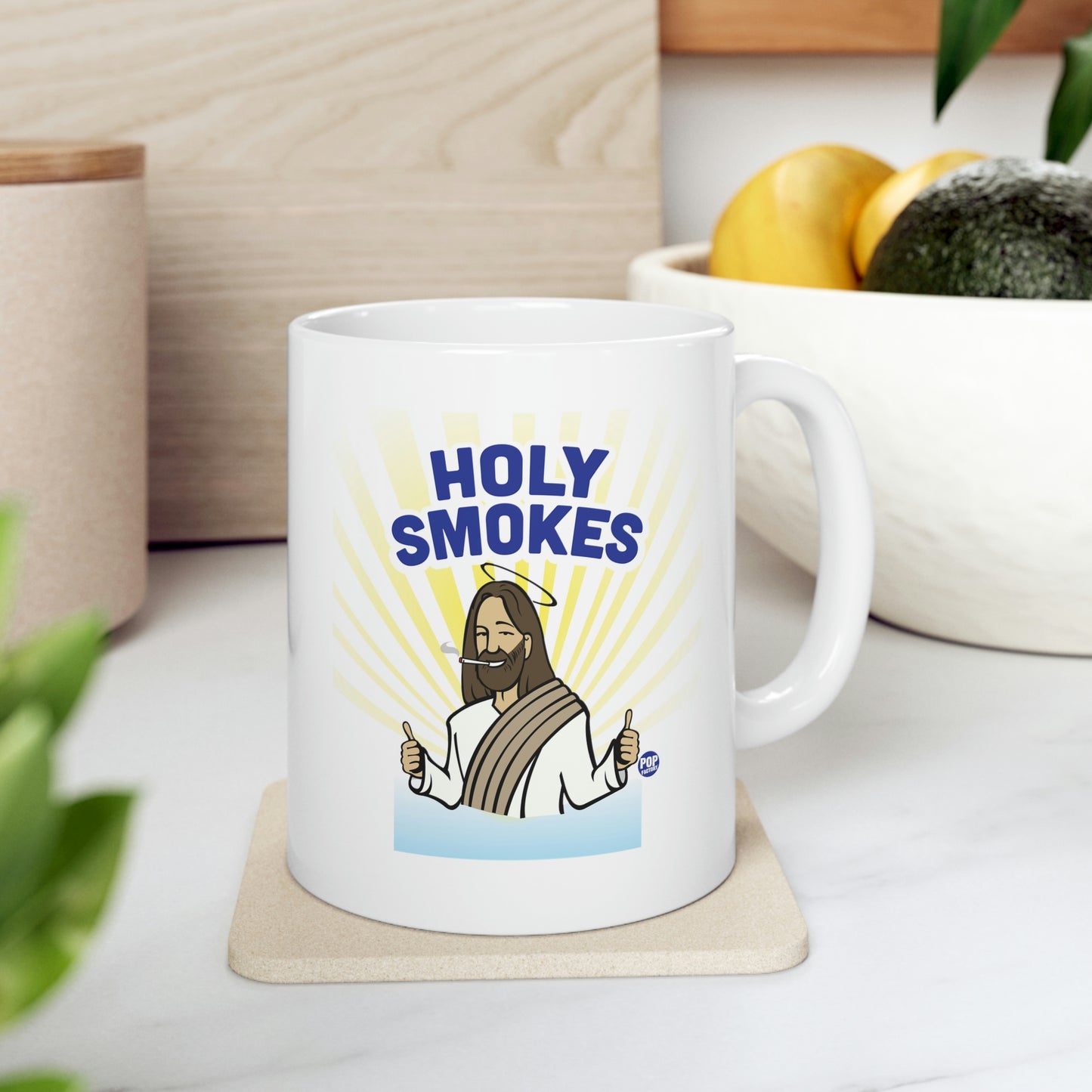 HOLY SMOKES COFFEE MUG