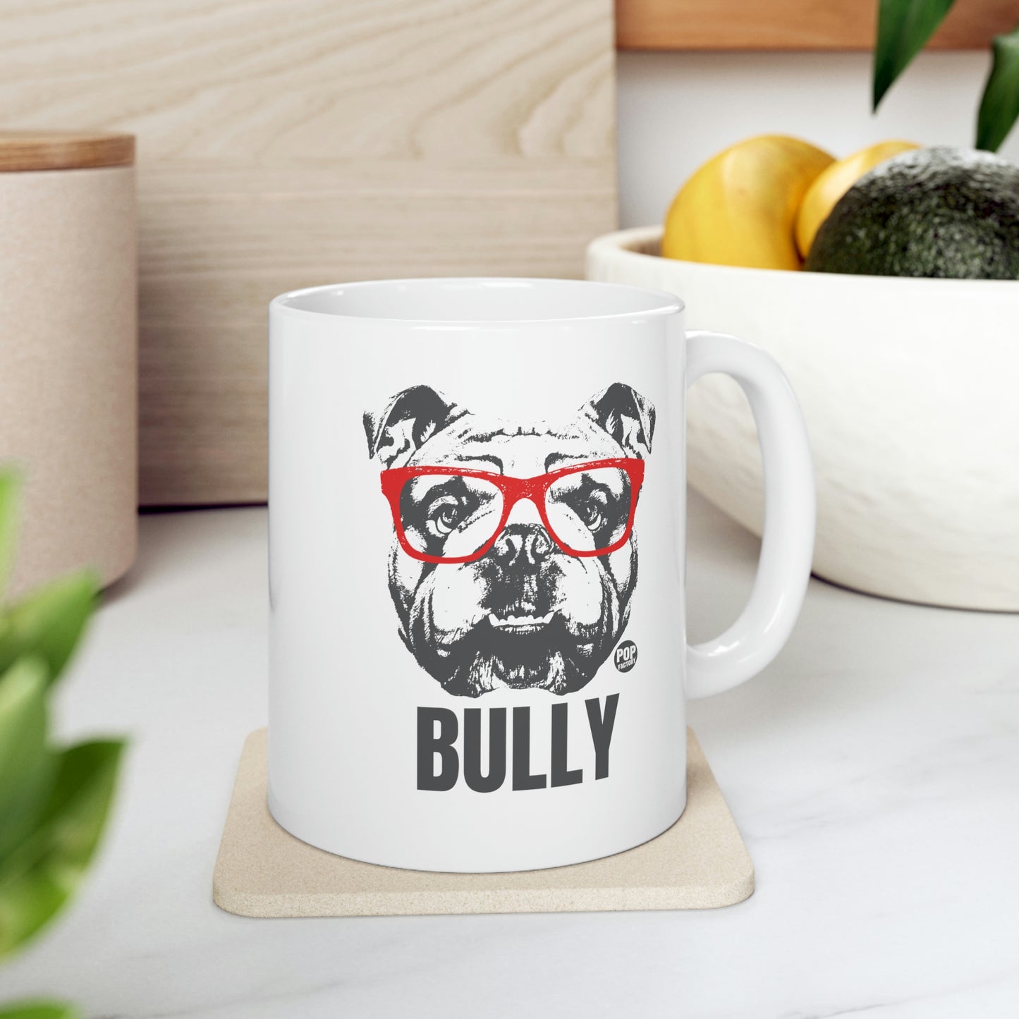 BULLY  BULL DOG COFFEE MUG