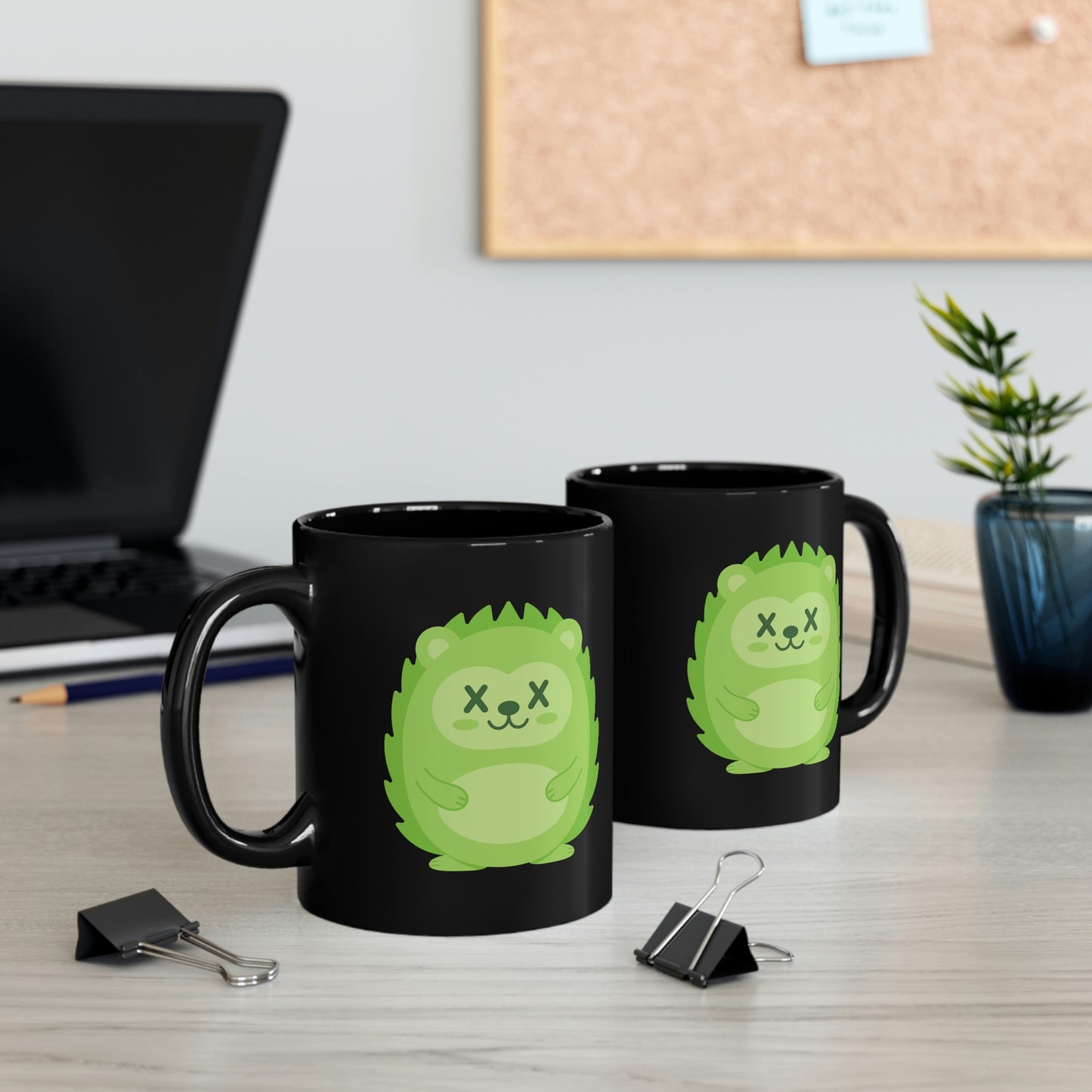 DEADIMALS HEDGEHOG COFFEE MUG - Halloween Edition