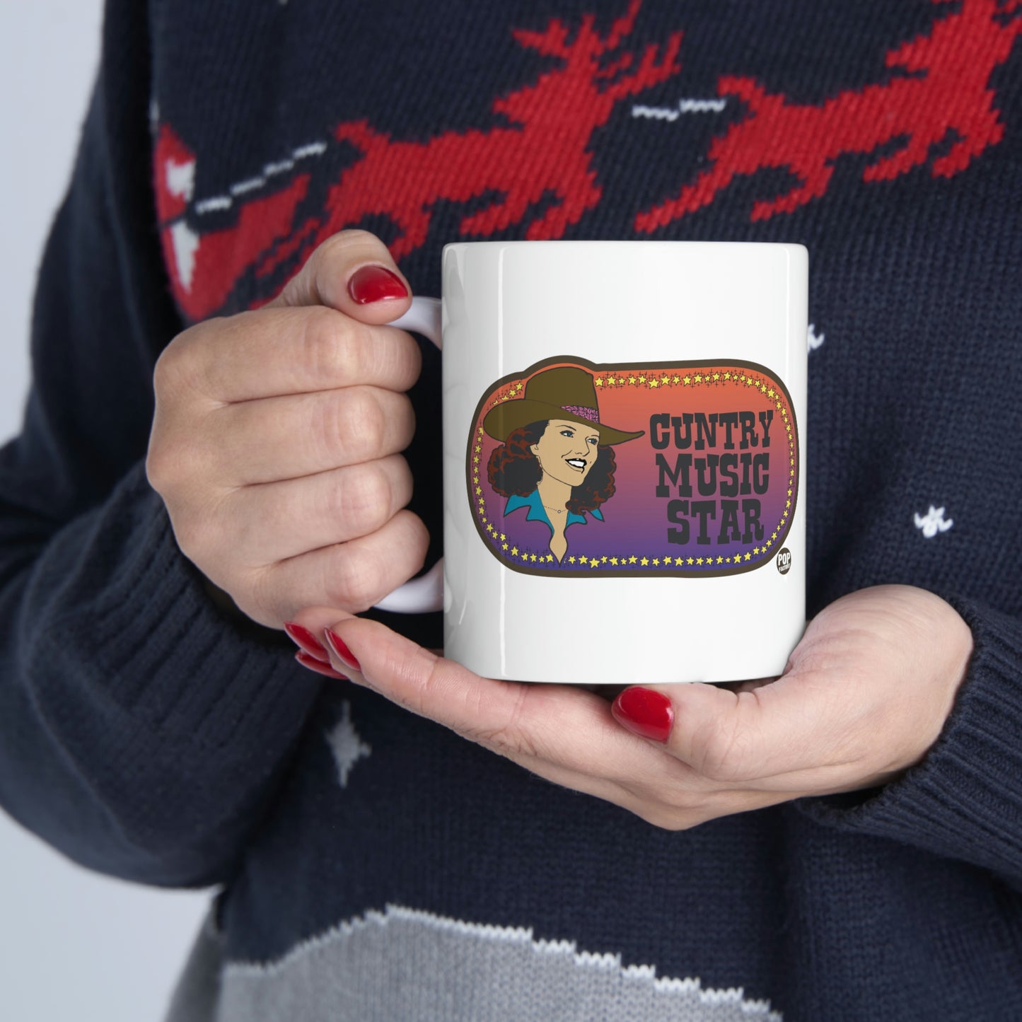 CUNTRY MUSIC STAR COFFEE MUG