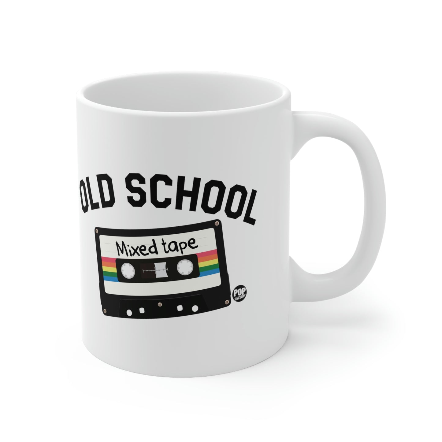 OLD SCHOOL MIXED TAPE COFFEE MUG