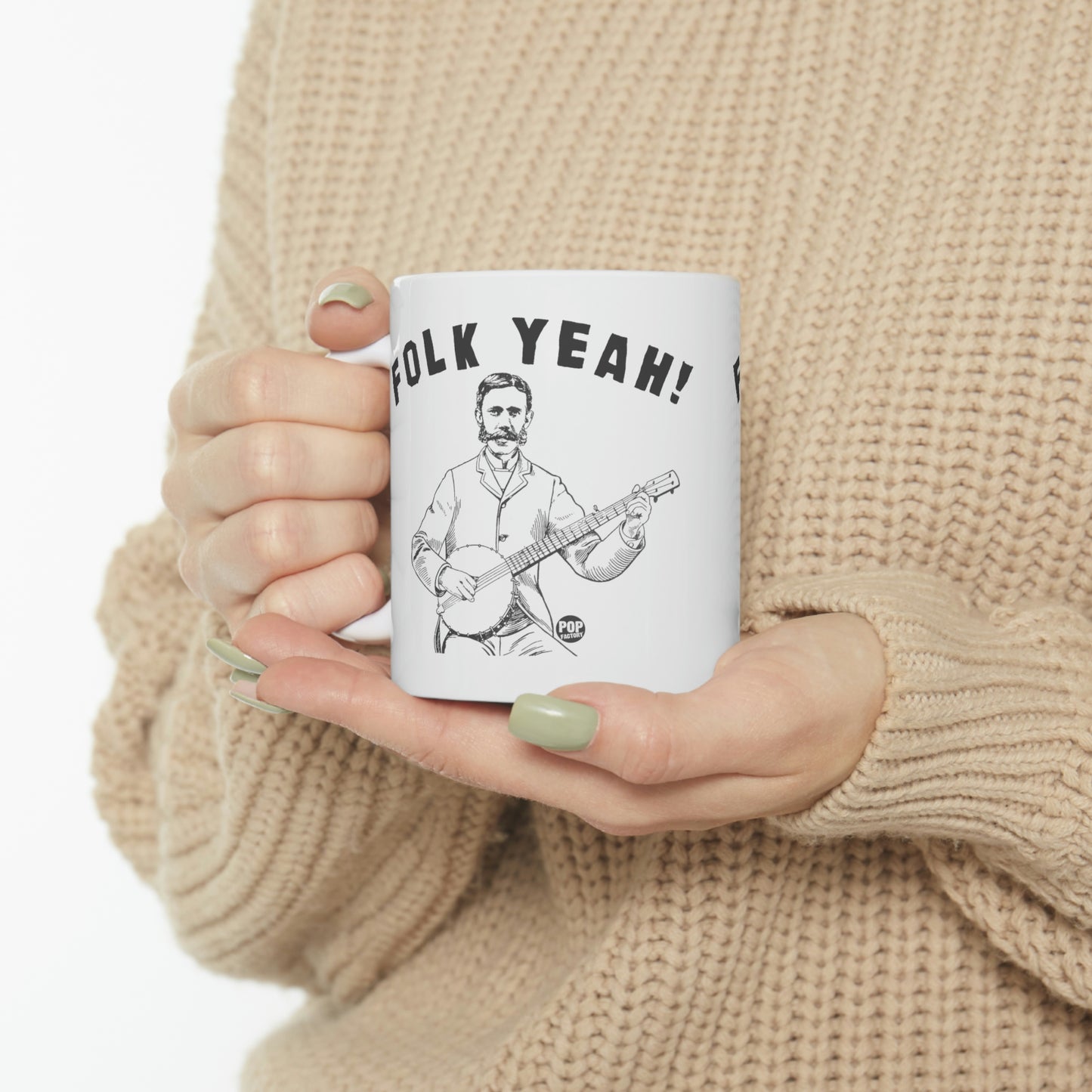 FOLK YEAH! COFFEE MUG