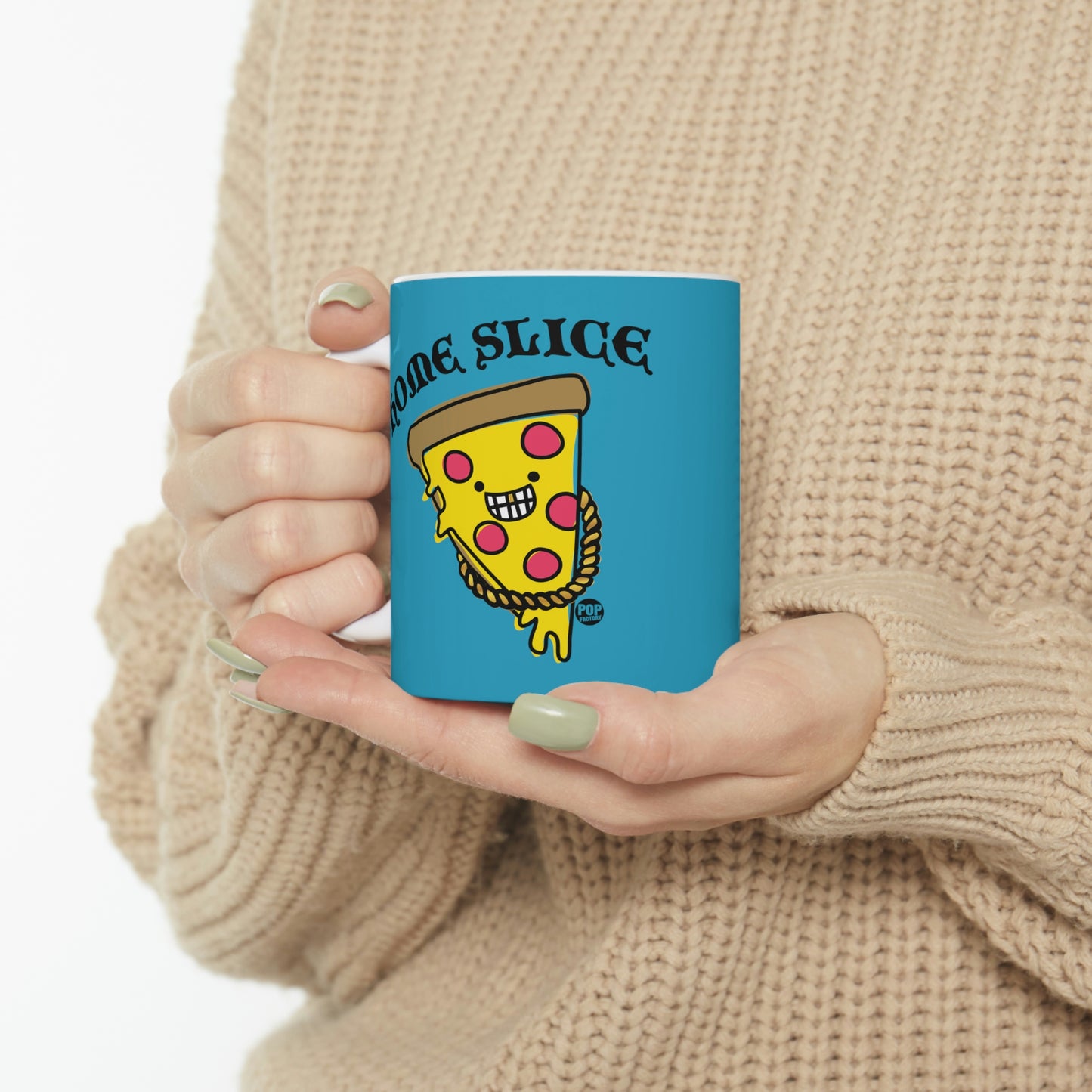 HOME SLICE PIZZA COFFEE MUG