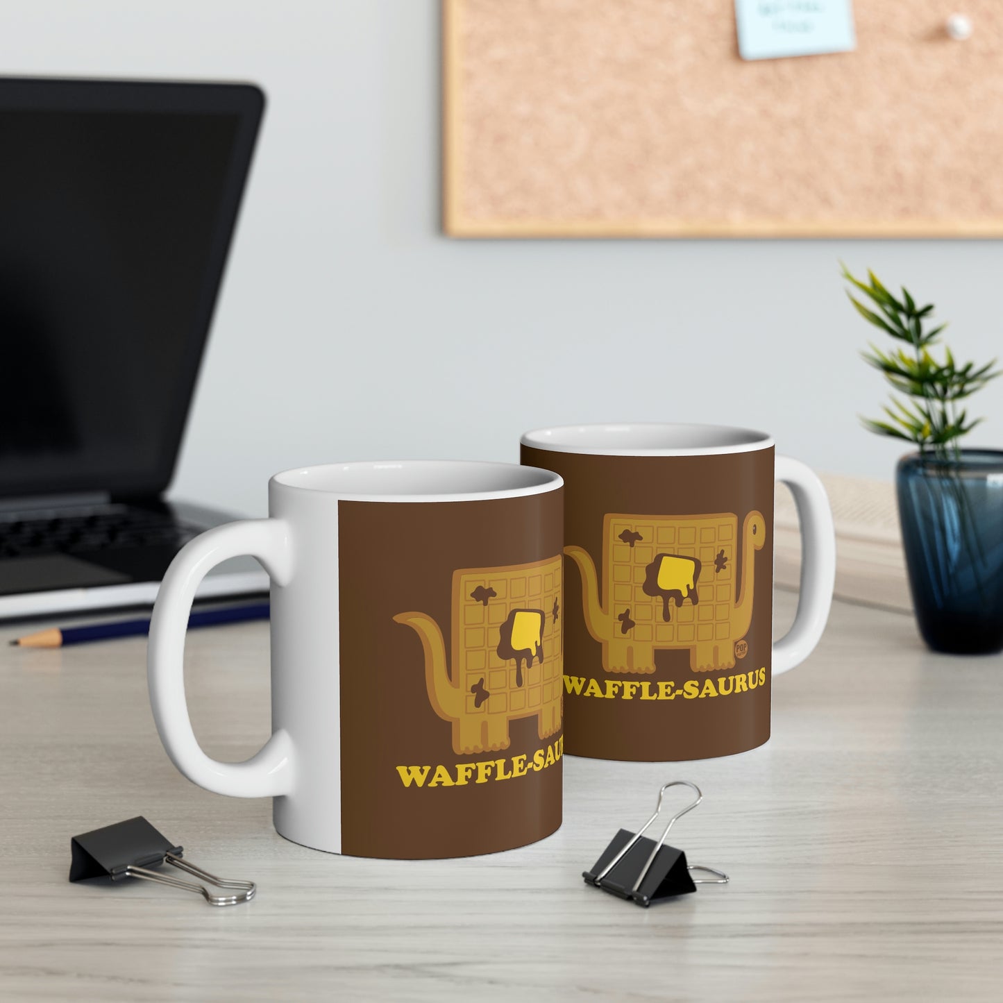 Waffle Saurus Mug