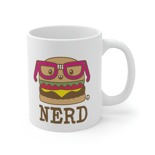 NERD BURGER COFFEE MUG