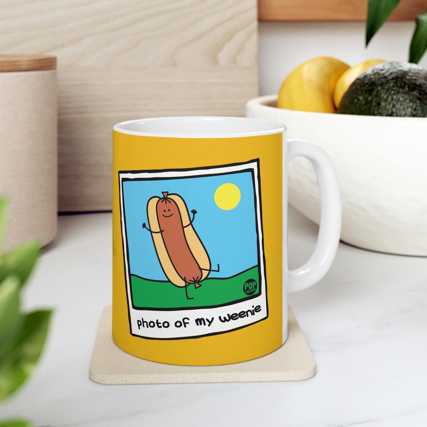 PHOTO OF MY WEENIE COFFEE MUG