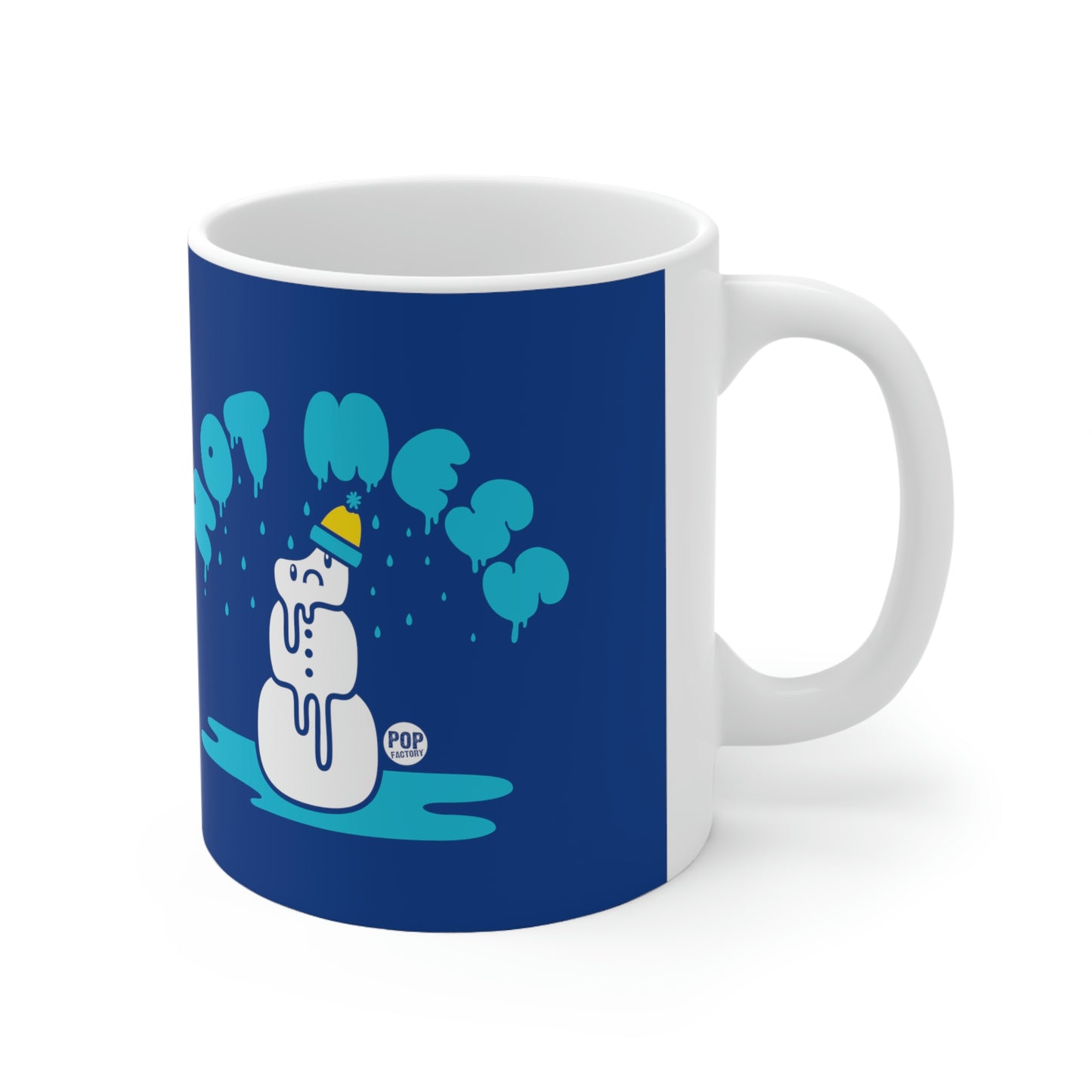 HOT MESS SNOWMAN COFFEE MUG