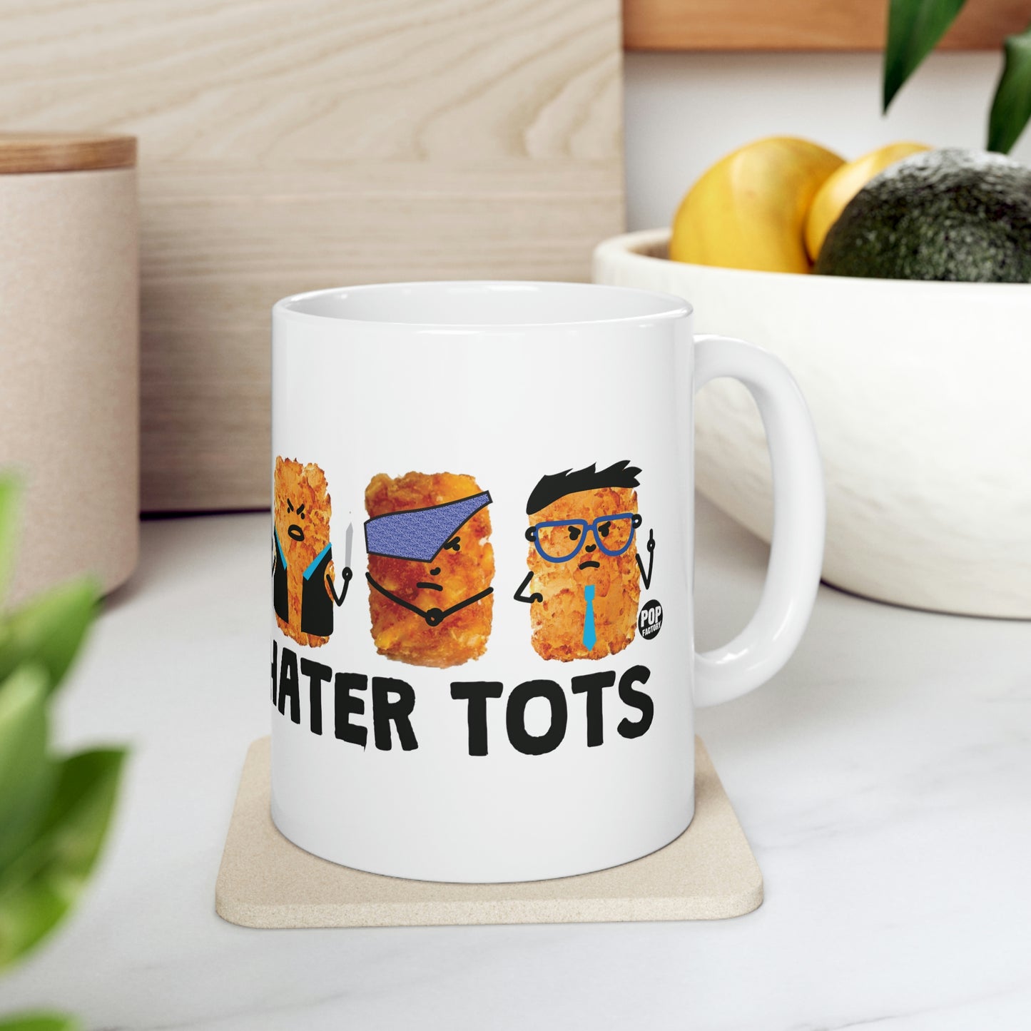 HATER TOTS COFFEE MUG