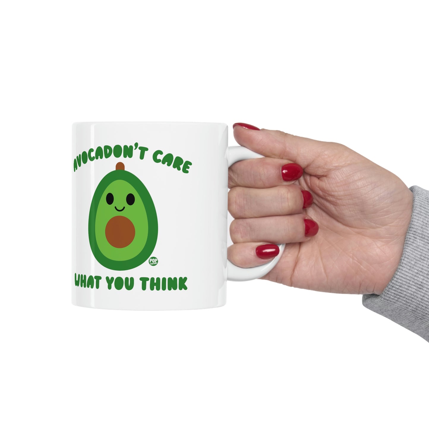 AVOCADON'T CARE WHAT YOU THINK COFFEEE MUG