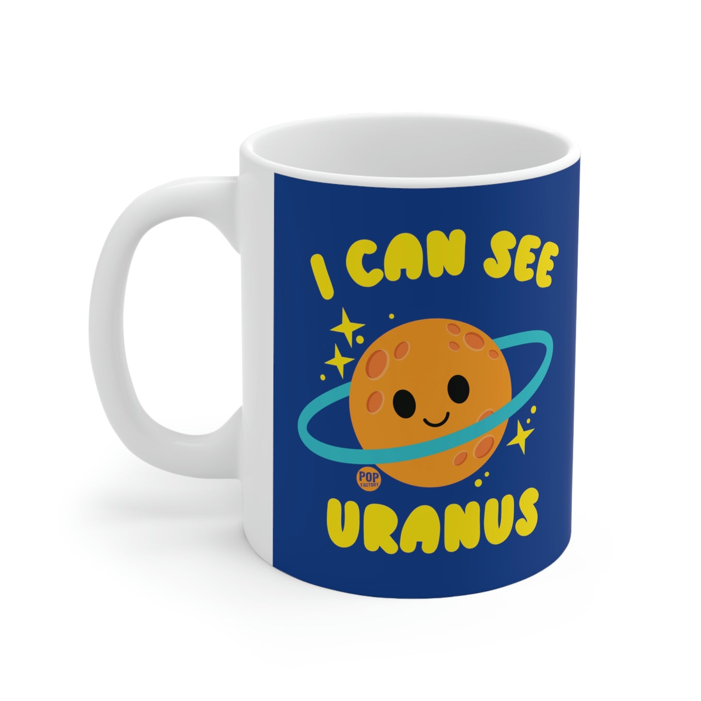 I CAN SEE URANUS COFFEE MUG