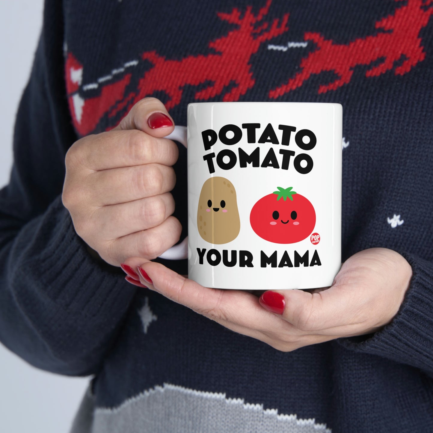 POTATO TOMATO COFFEE MUG