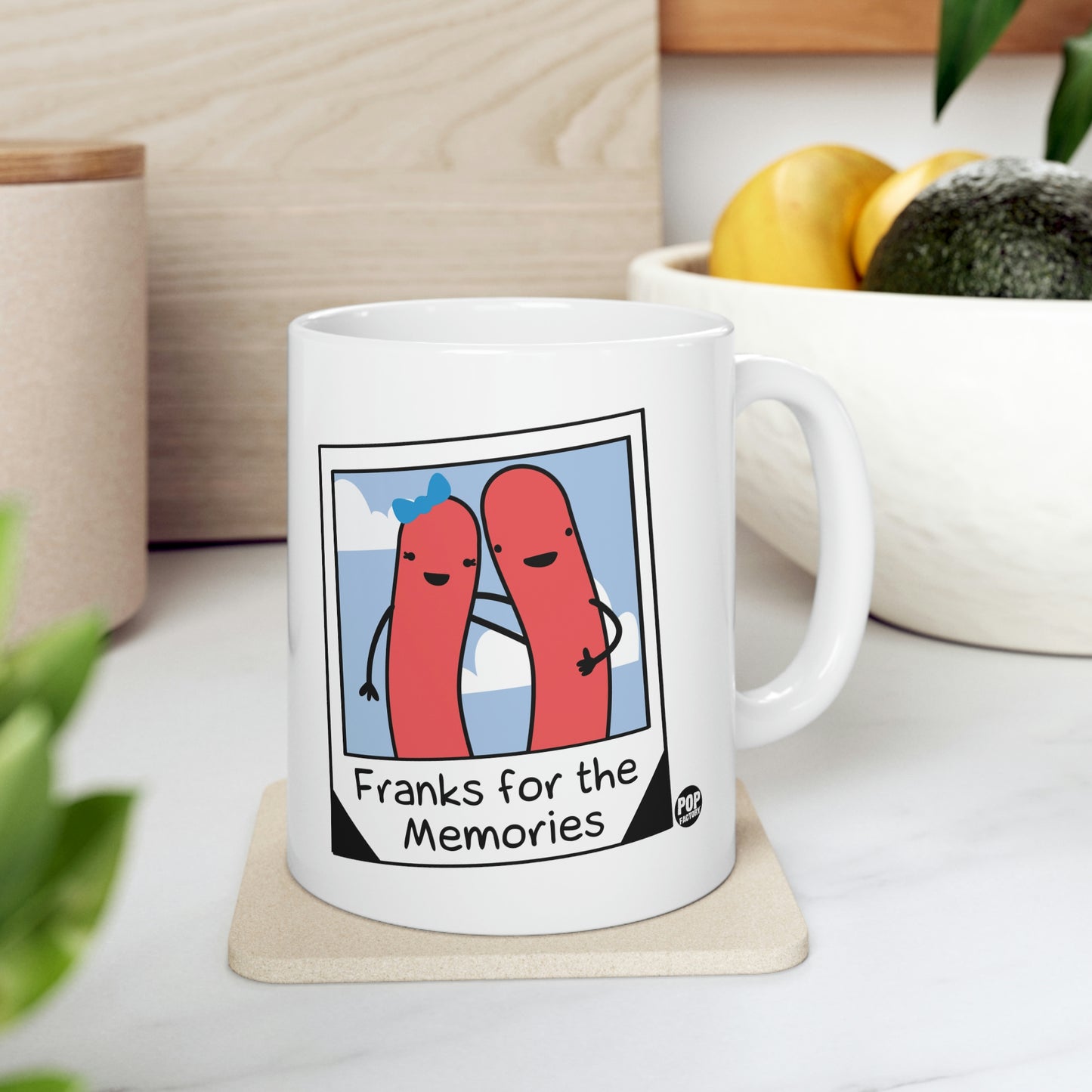 FRANKS FOR THE MEMORIES COFFEE MUG