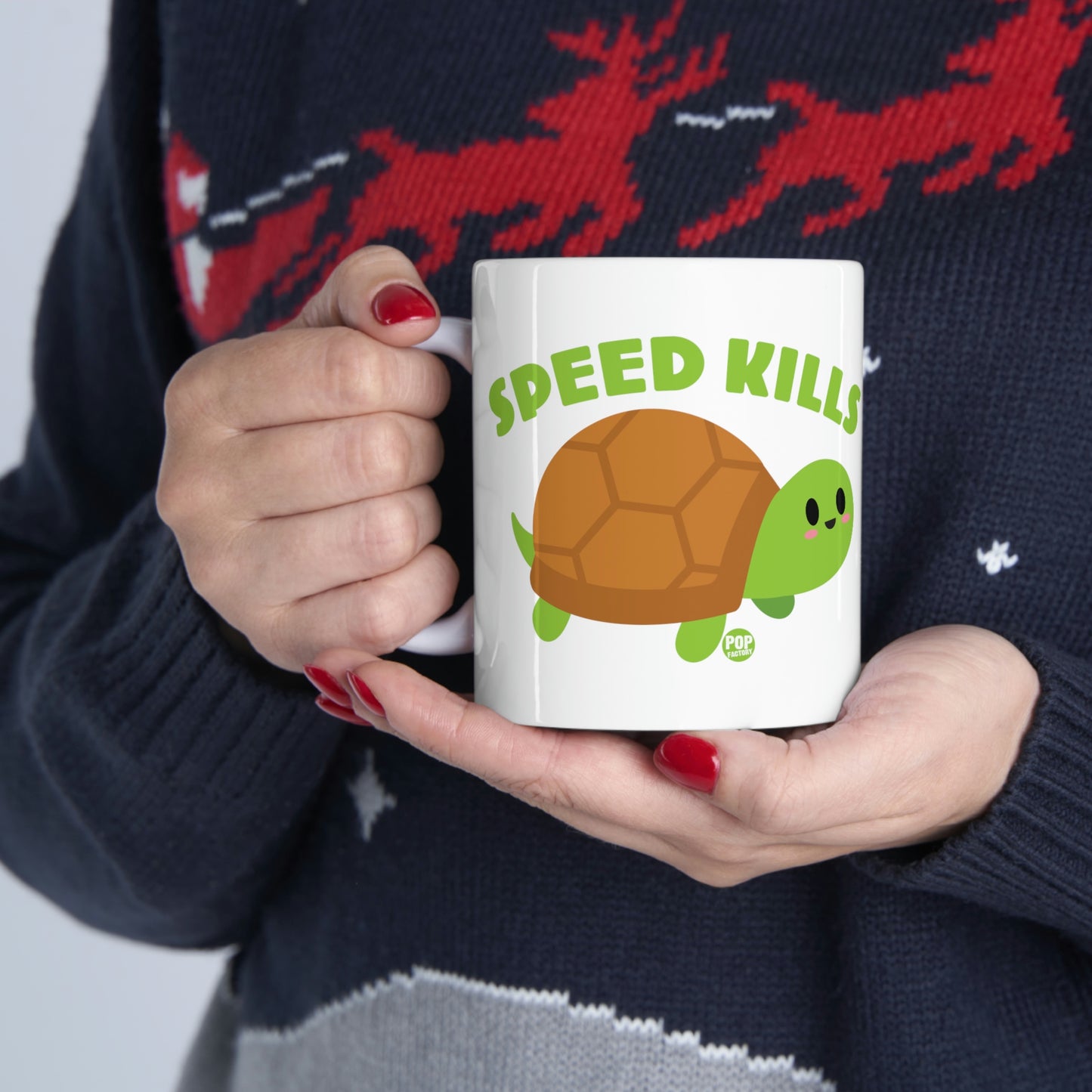 Speed Kills Turtle Mug