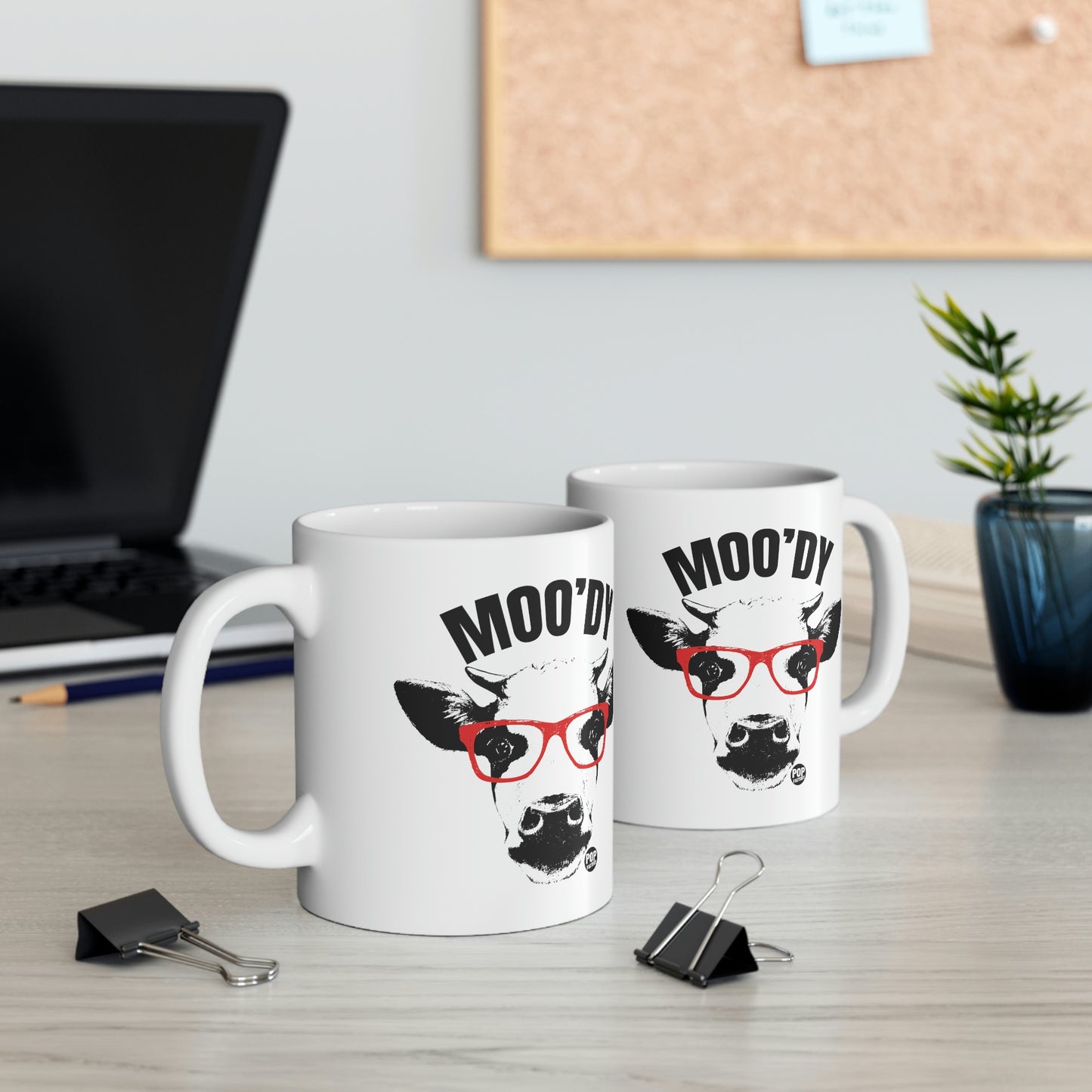 MOO'DY COW COFFEE MUG