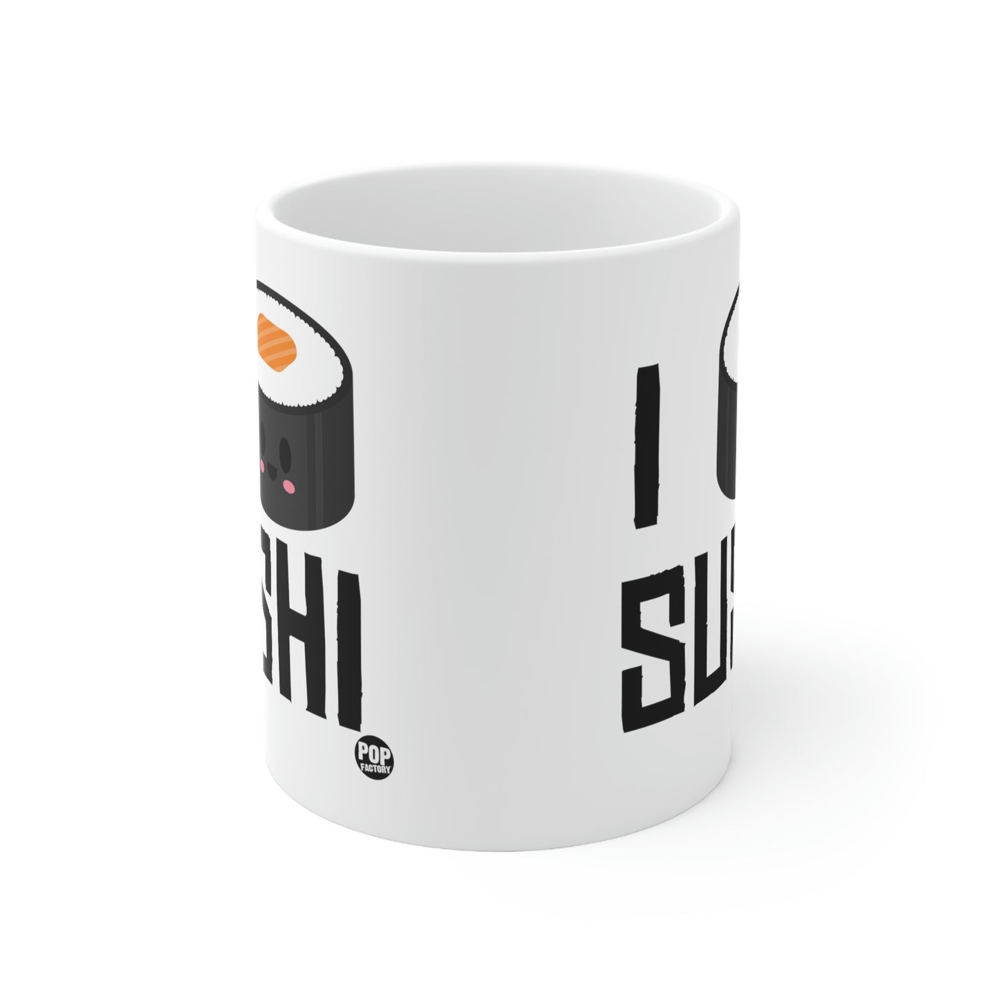 I LOVE SUSHI COFFEE MUG