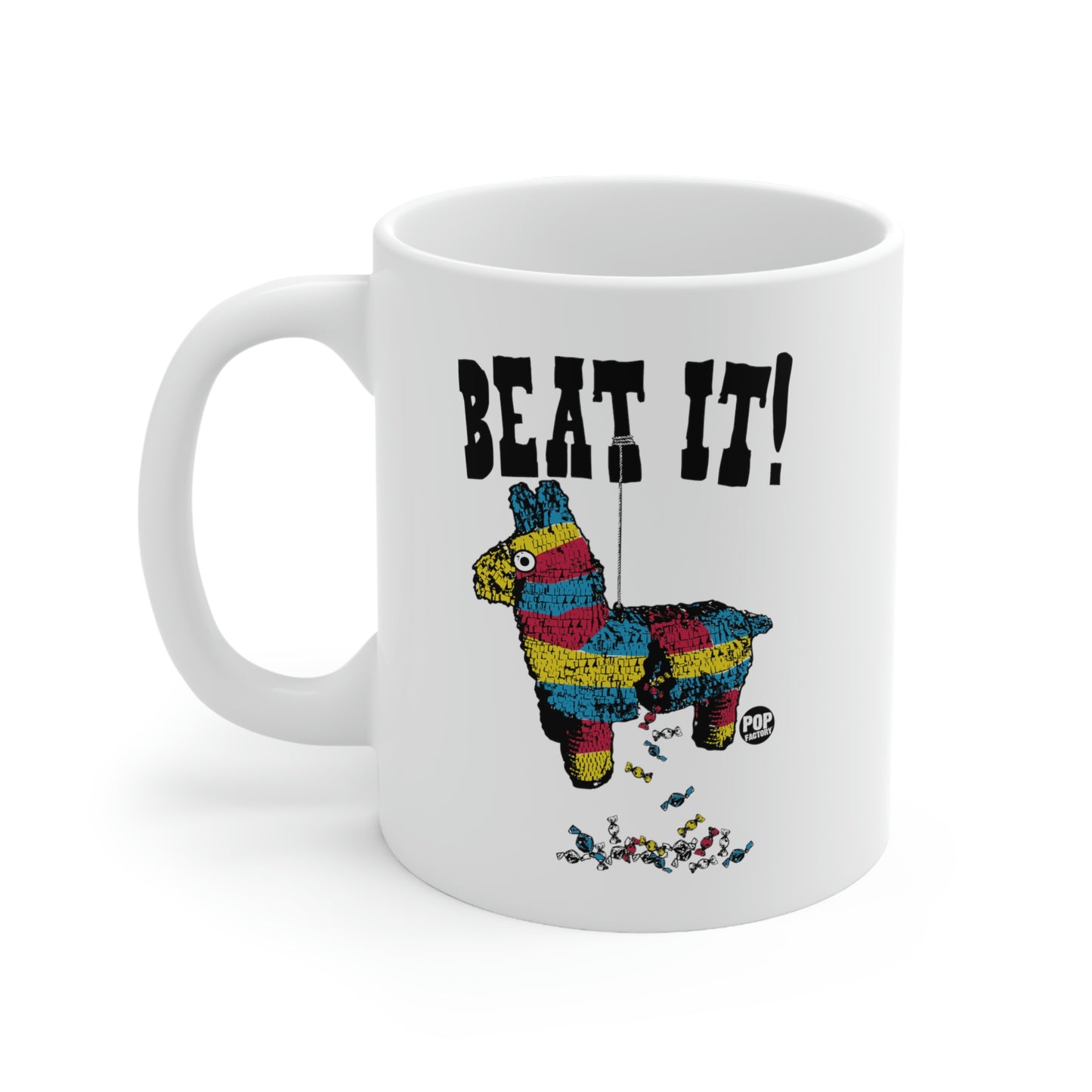 BEAT IT Piñata COFFEE MUG