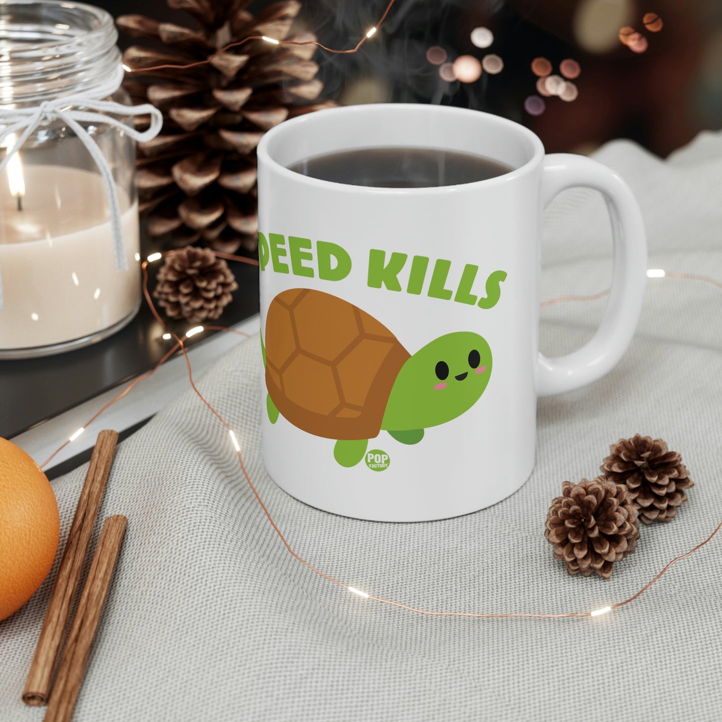 Speed Kills Turtle Mug