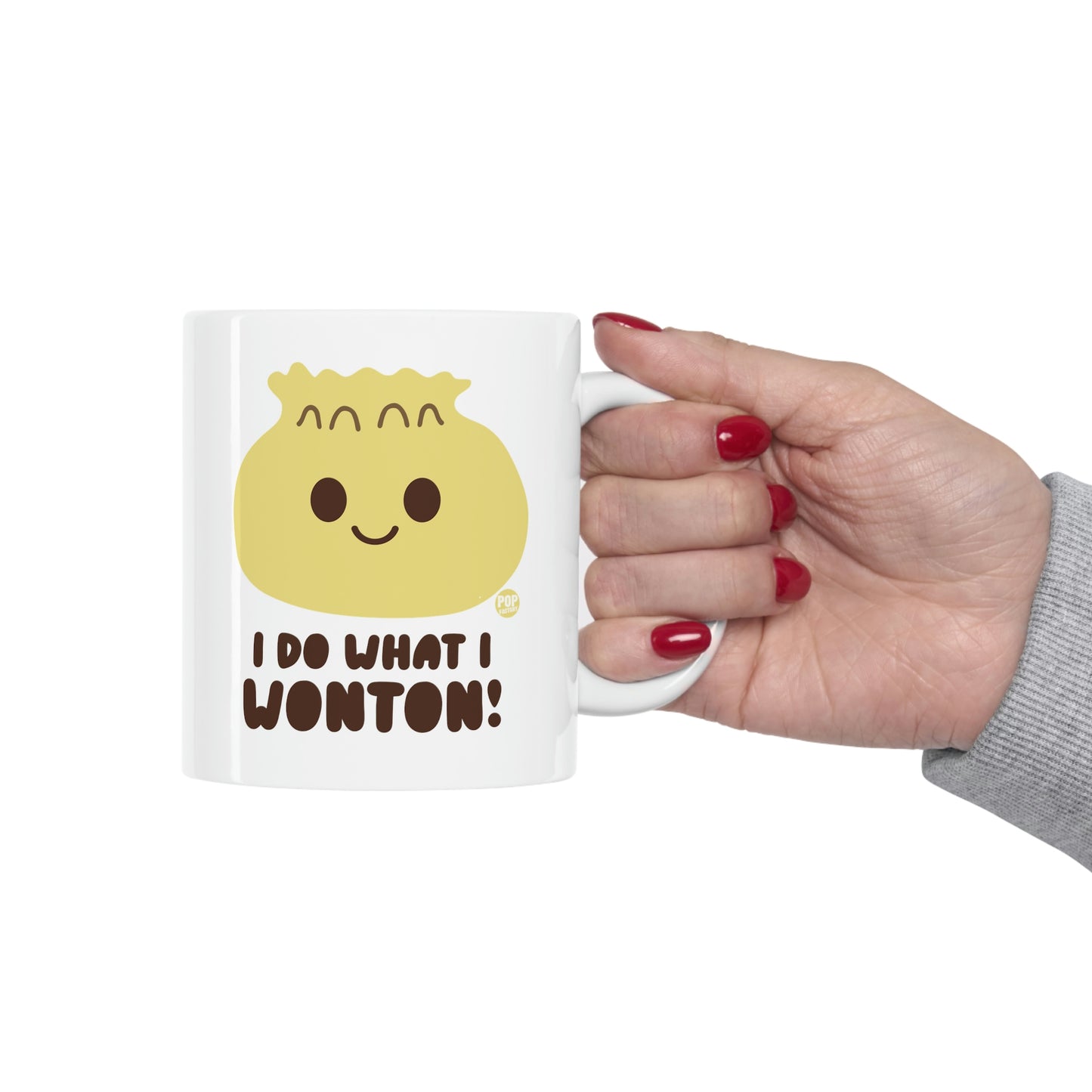 I DO WHAT I WONTON! COFFEE MUG