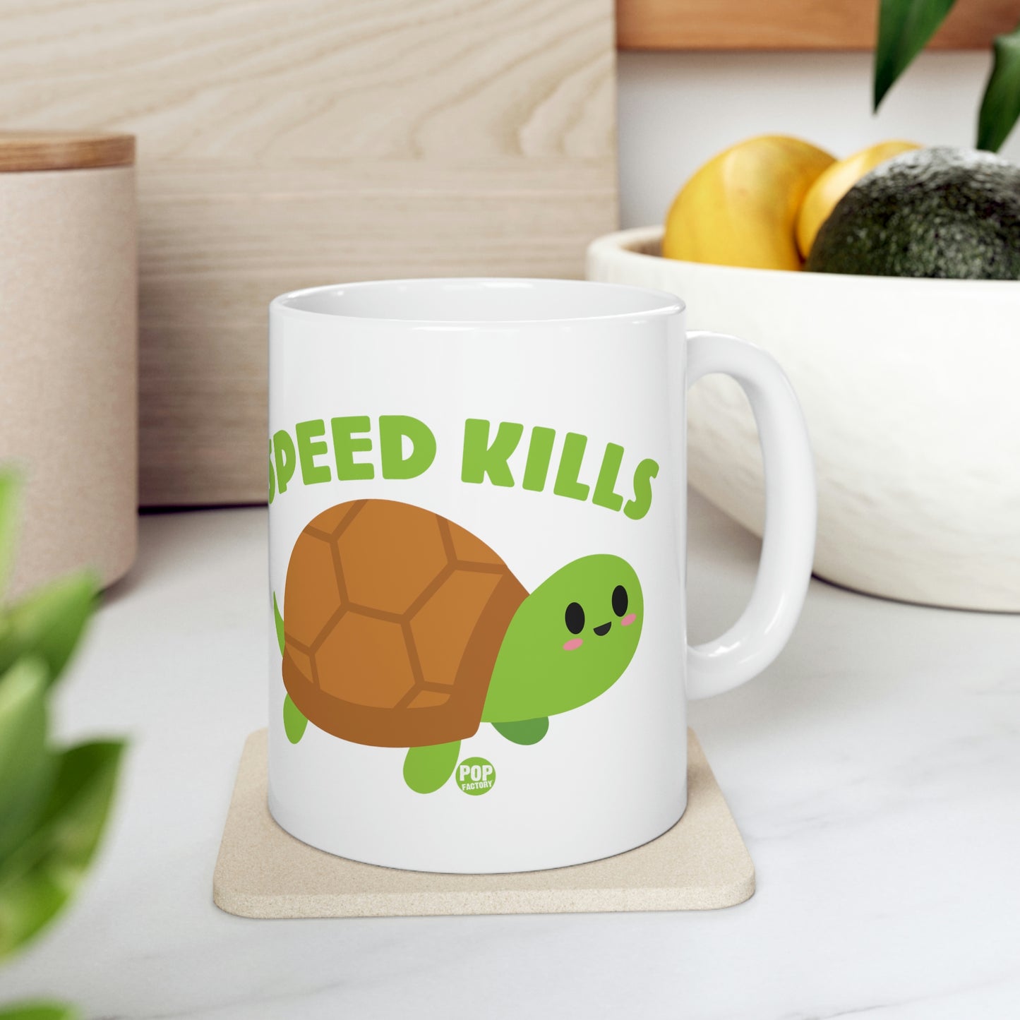 Speed Kills Turtle Mug