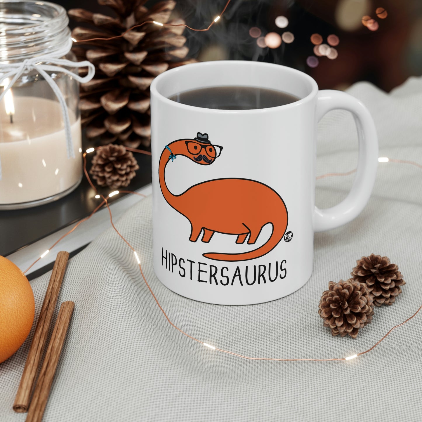 HIPSTERSAURUS COFFEE MUG