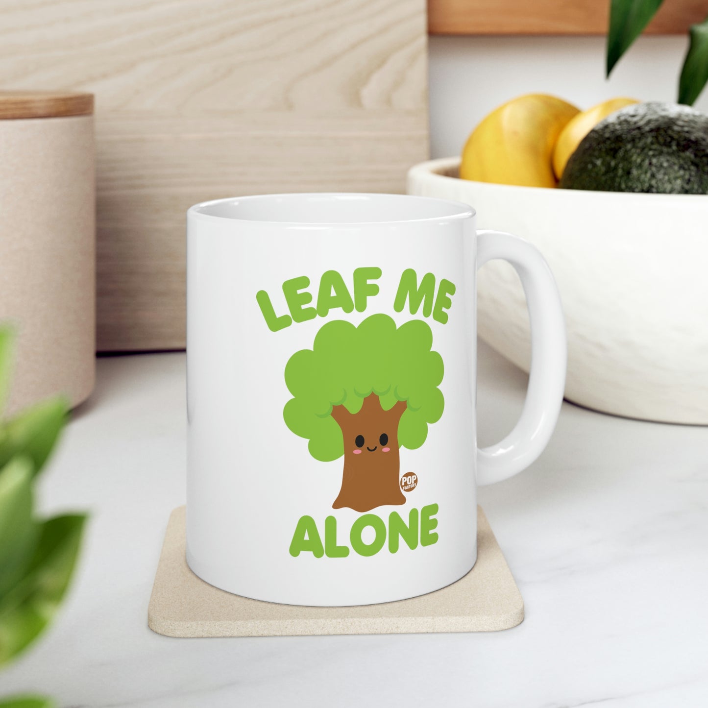 Leaf Me Alone Tree Coffee Mug