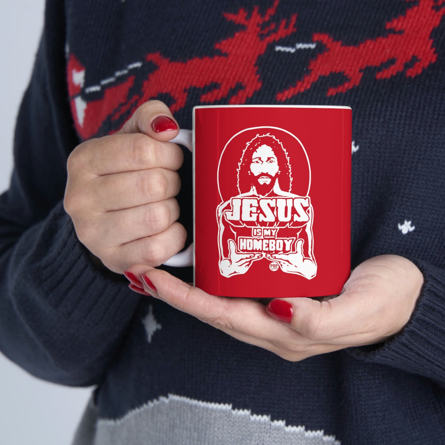 JESUS IS MY HOMEBOY COFFEE MUG