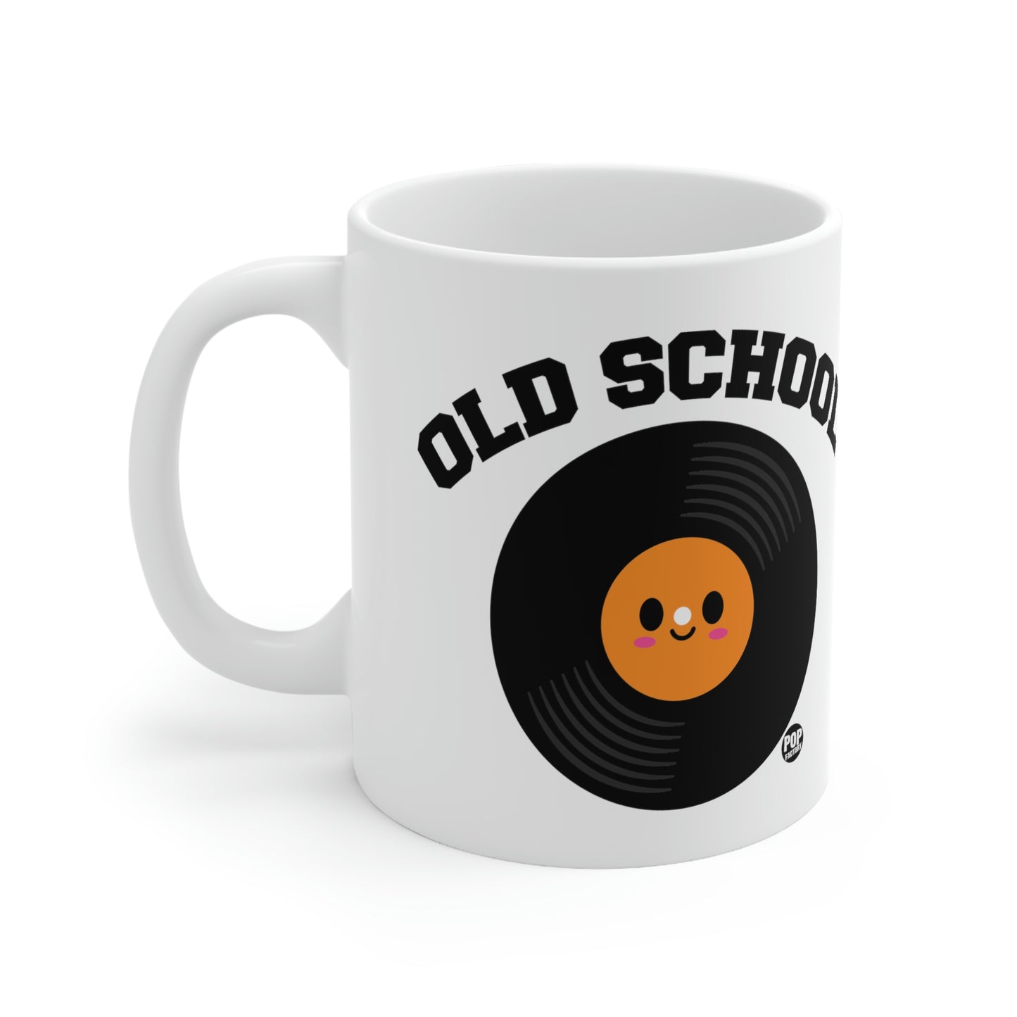 OLD SCHOOL RECORD COFFEE  MUG