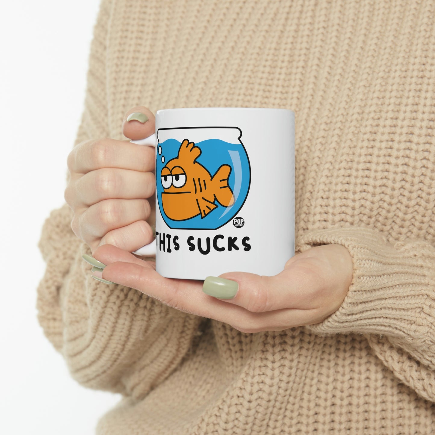 This Sucks Goldfish Mug