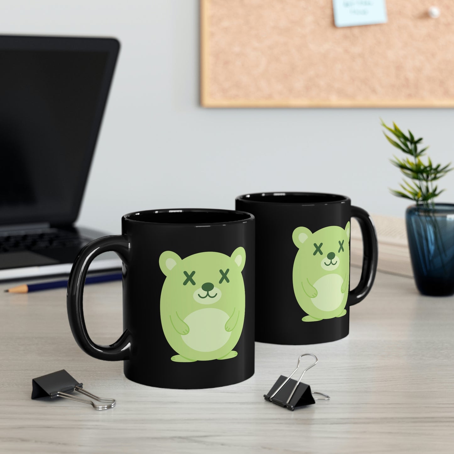 DEADIMALS POLAR BEAR COFFEE MUG
